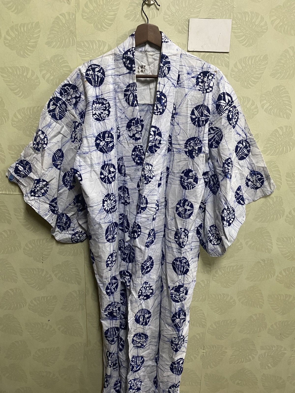 Japanese Brand × Vintage Vintage kimono noragi haori hanten jinbei jacket #K4 Size US L / EU 52-54 / 3 - 2 Thumbnail