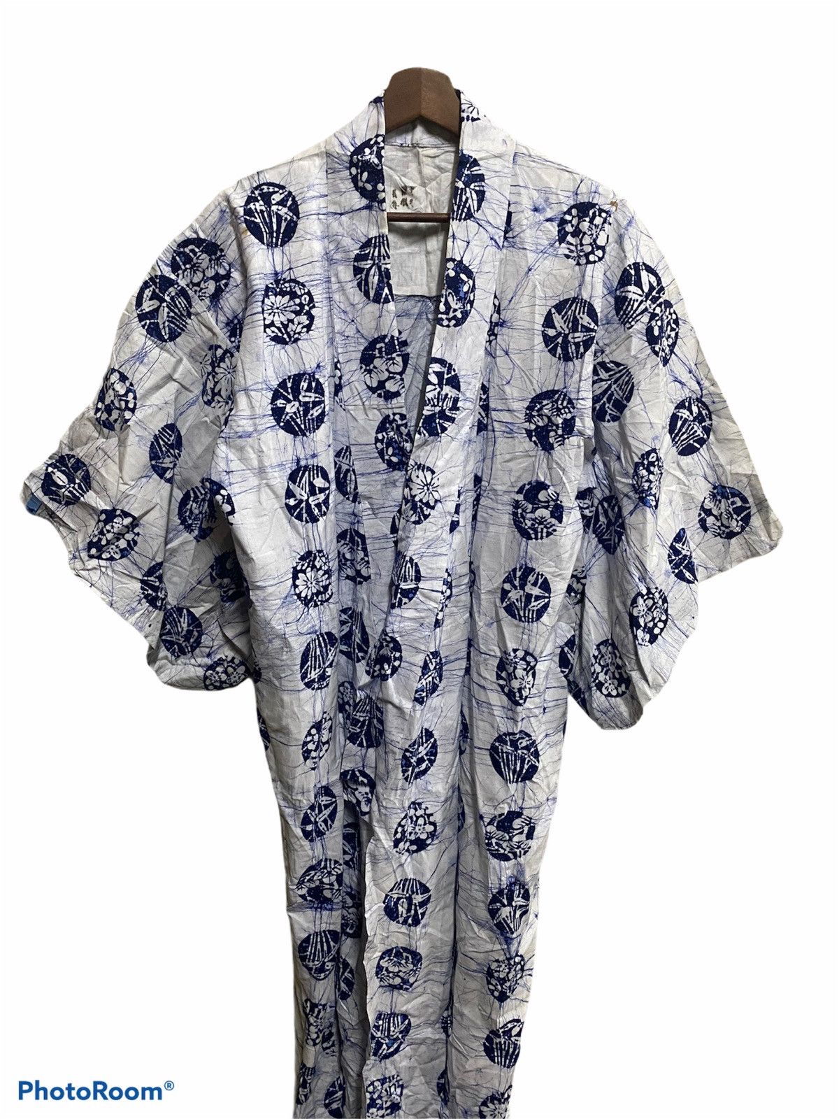 Japanese Brand × Vintage Vintage kimono noragi haori hanten jinbei jacket #K4 Size US L / EU 52-54 / 3 - 1 Thumbnail