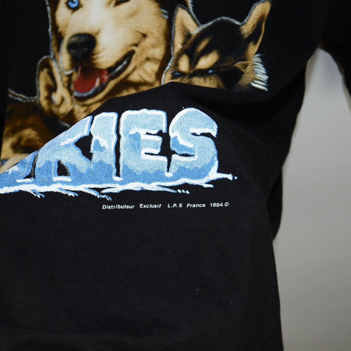 Vintage Vintage 90s Oversize y2k Huskies Tee Protect the Nature Dog Size US M / EU 48-50 / 2 - 3 Thumbnail