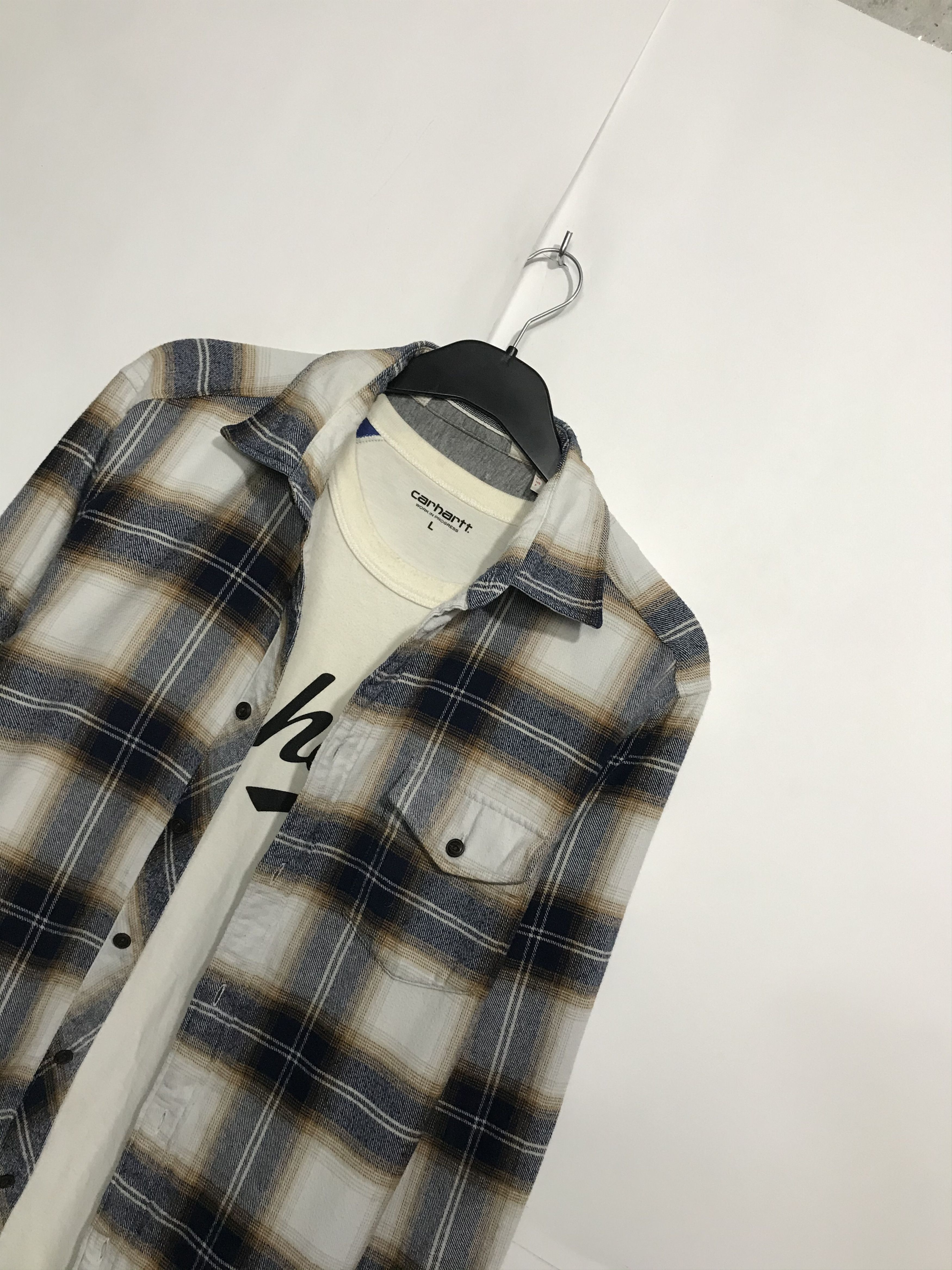 Flannel Vintage Flannel Shirt Travis style _SHIP_INCL Size US M / EU 48-50 / 2 - 1 Thumbnail
