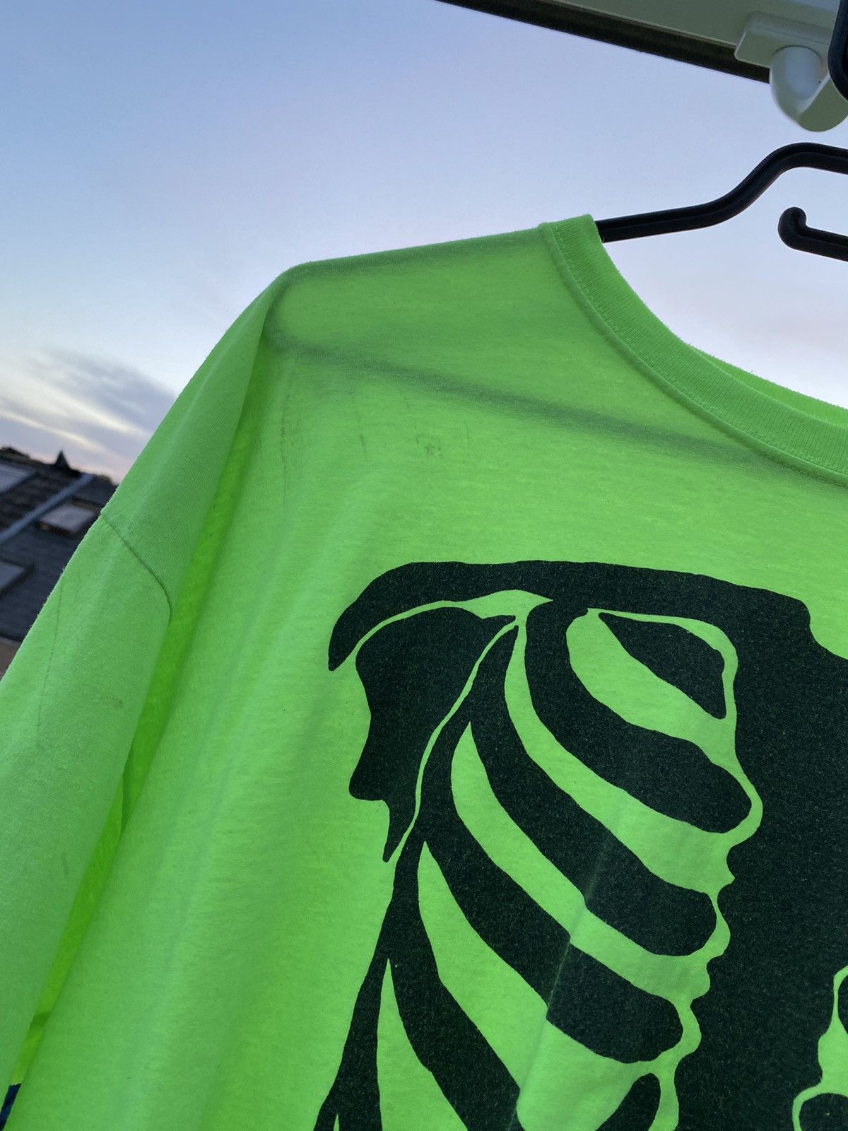 AWGE LAST PRICE DROP Skeleton Bones Die Lit Neon Tour Merch Size US XL / EU 56 / 4 - 4 Thumbnail