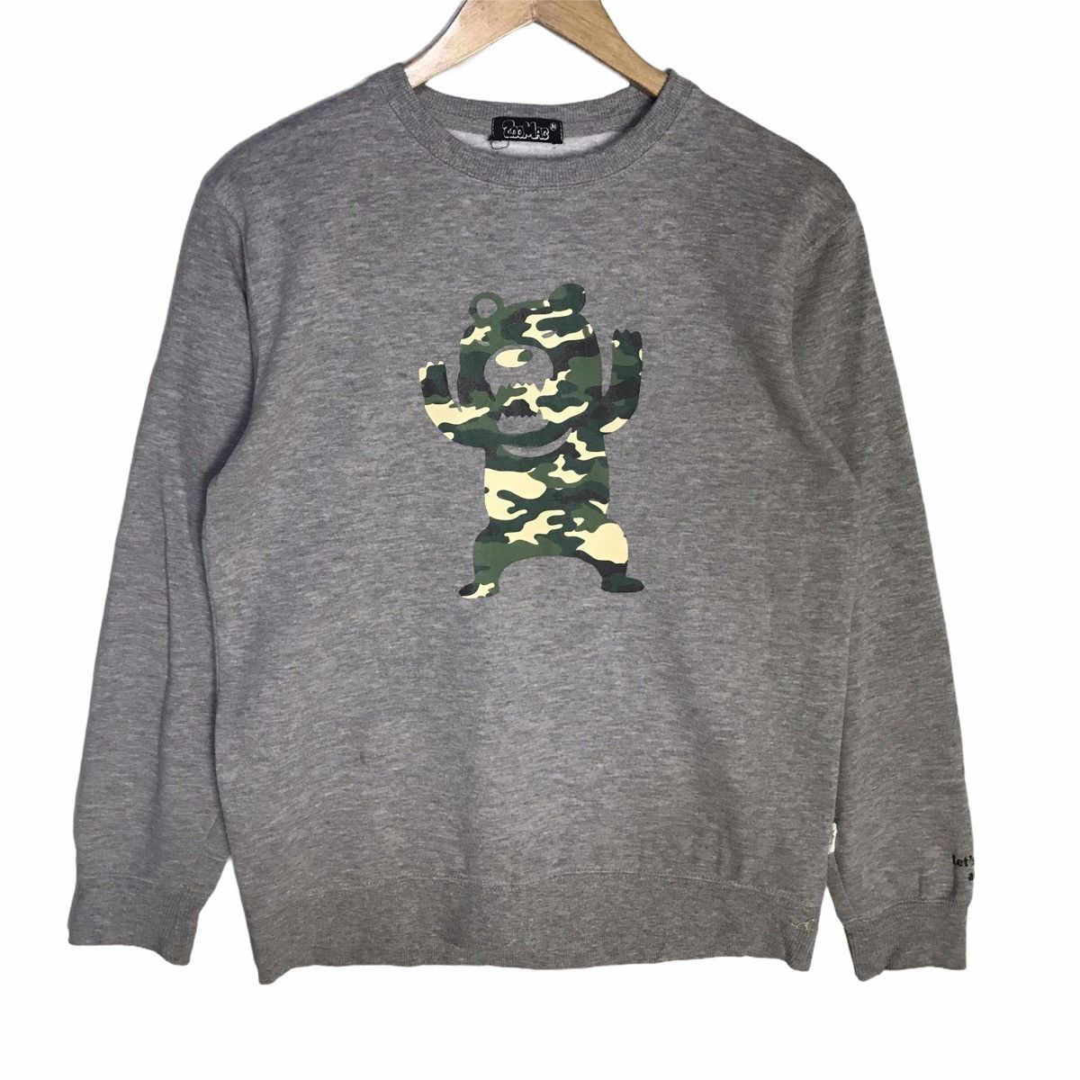 Zoomac camouflage bear sweatshirt