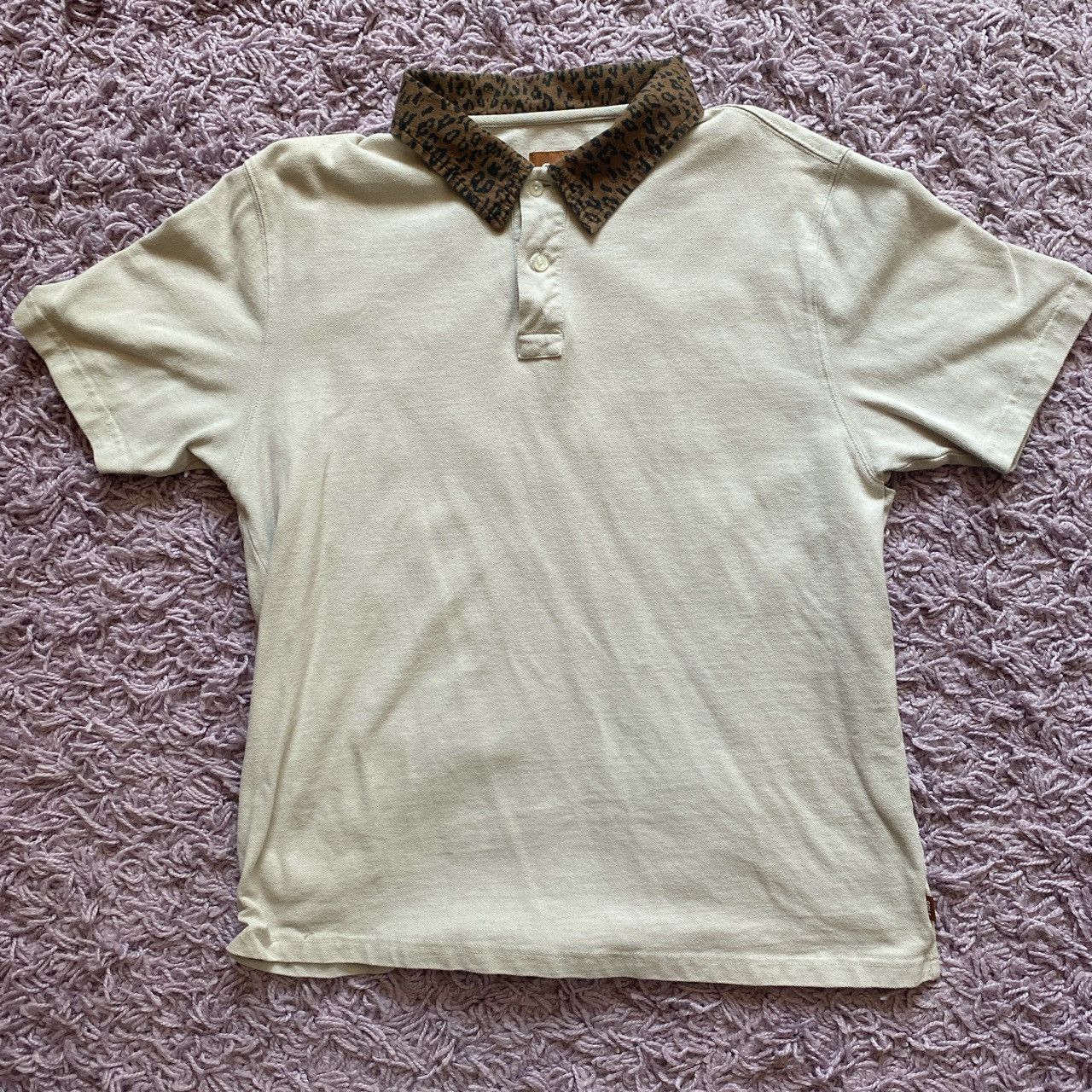 Golf Wang golfwang cheetah leopard print polo Grailed
