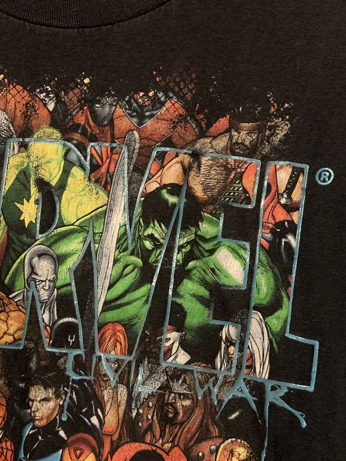 Marvel Comics × Vintage *RARE* Vintage 2006/2007 Marvel Comics Civil War T-Shirt Size US L / EU 52-54 / 3 - 4 Thumbnail