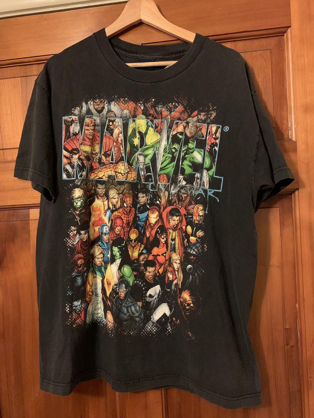 Marvel Comics × Vintage *RARE* Vintage 2006/2007 Marvel Comics Civil War T-Shirt Size US L / EU 52-54 / 3 - 1 Thumbnail