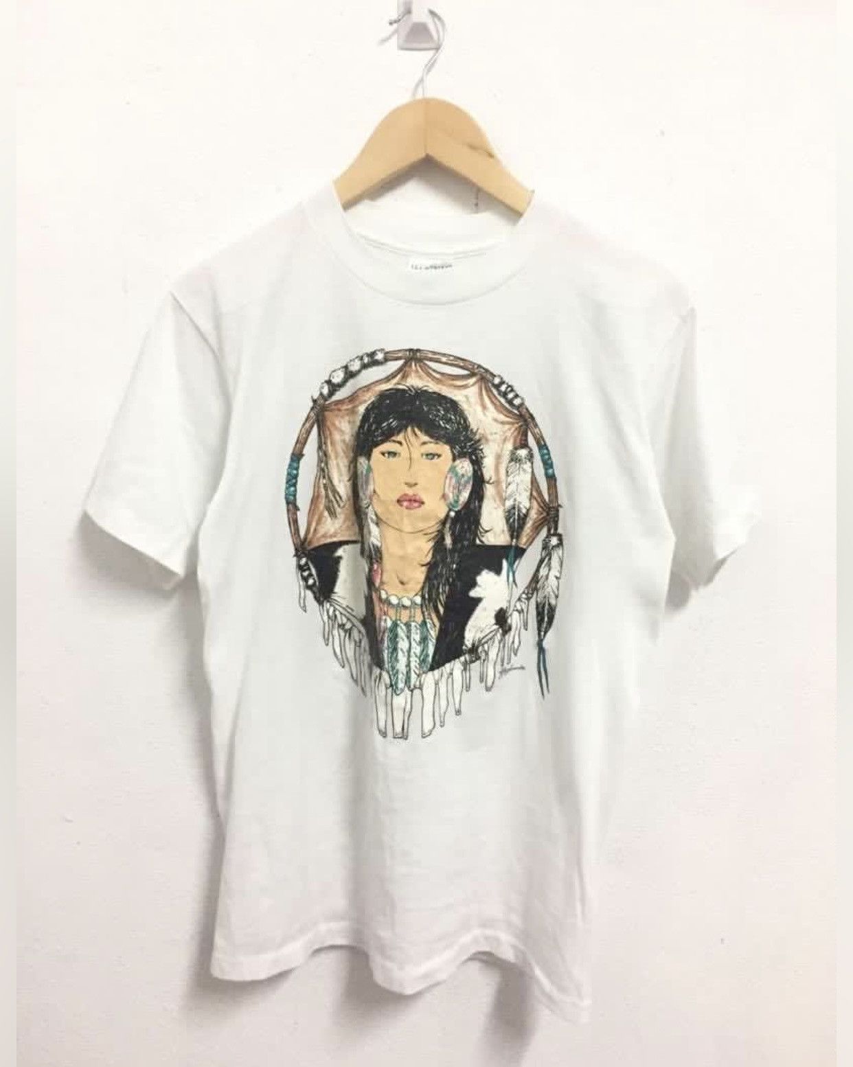 Vintage ❗️Vintage 80's Tee White❗️ Size US S / EU 44-46 / 1 - 1 Thumbnail