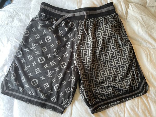 CHINATOWN MARKET Designer Monogram All Over Shorts Secret Club Men’s Size  MEDIUM