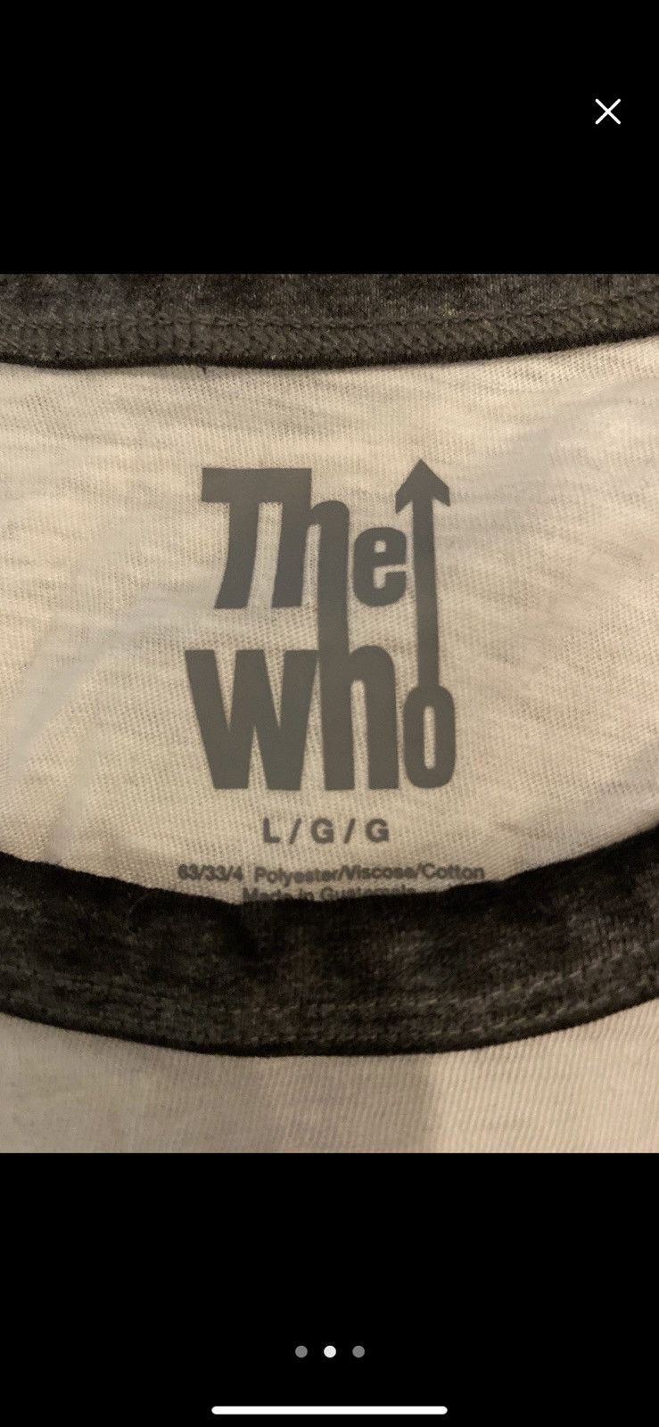 Vintage The WHO T shirt Size US XL / EU 56 / 4 - 3 Preview