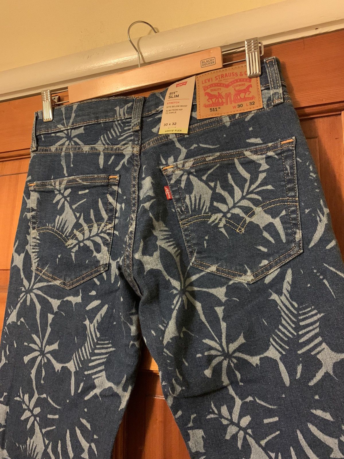 *RARE* New Levi’s Flex 511 Slim Tropical Denim Jeans - 30x32
