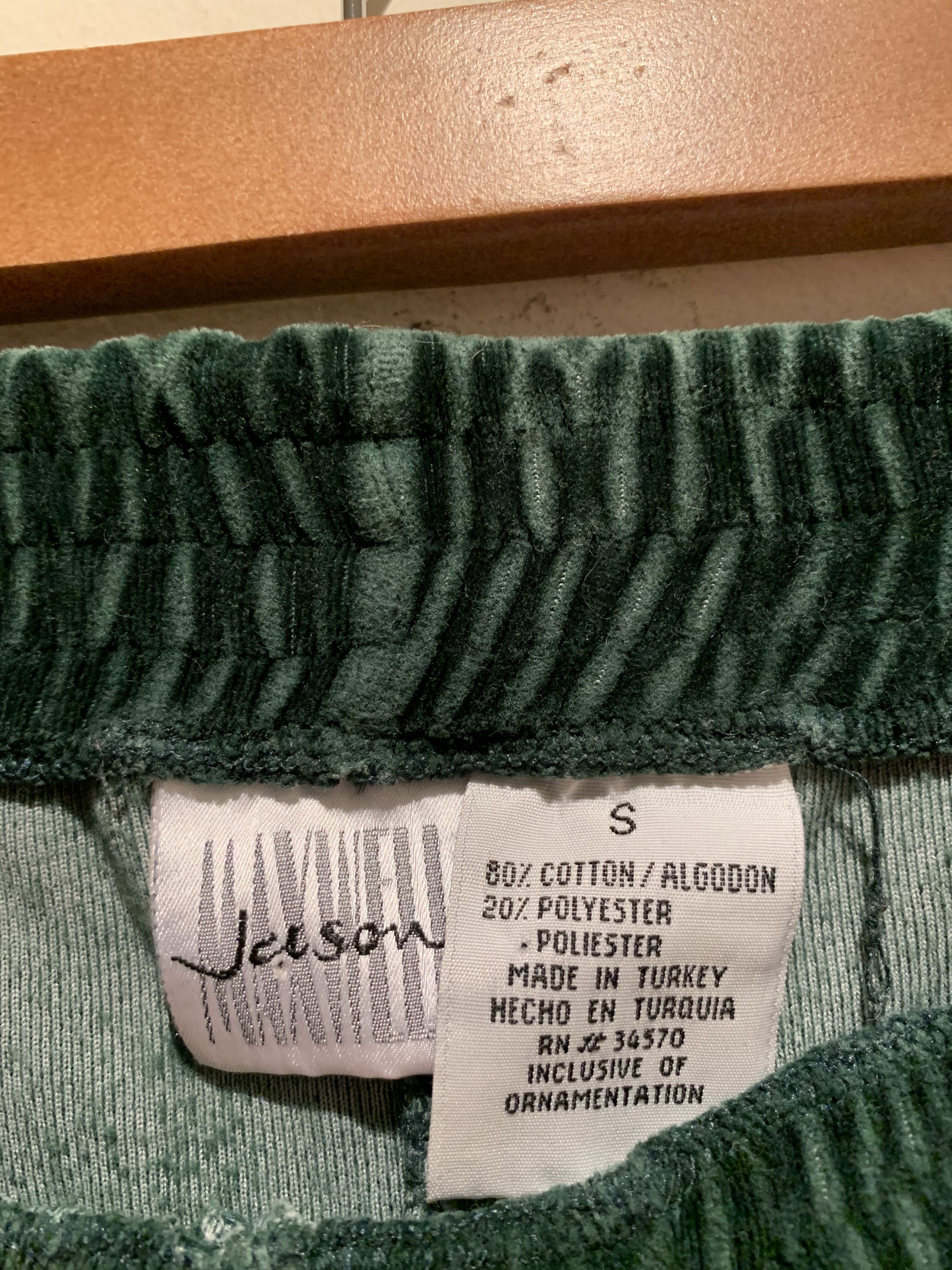 Vintage *RARE* Vintage Emerald Green Velour Pants - M Size US 32 / EU 48 - 6 Thumbnail