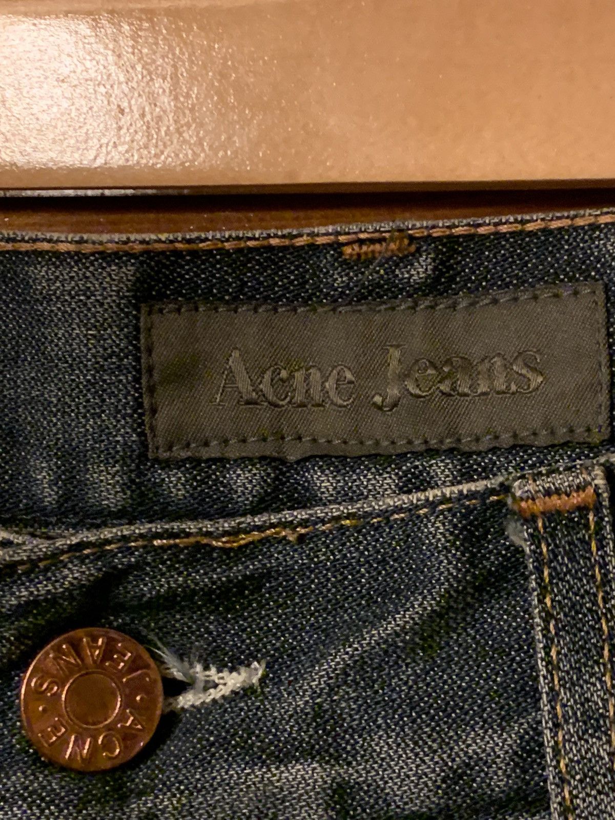 Acne Studios *RARE* Acne Studios Made In Italy Denim Jeans - 33x32 Size US 33 - 3 Thumbnail