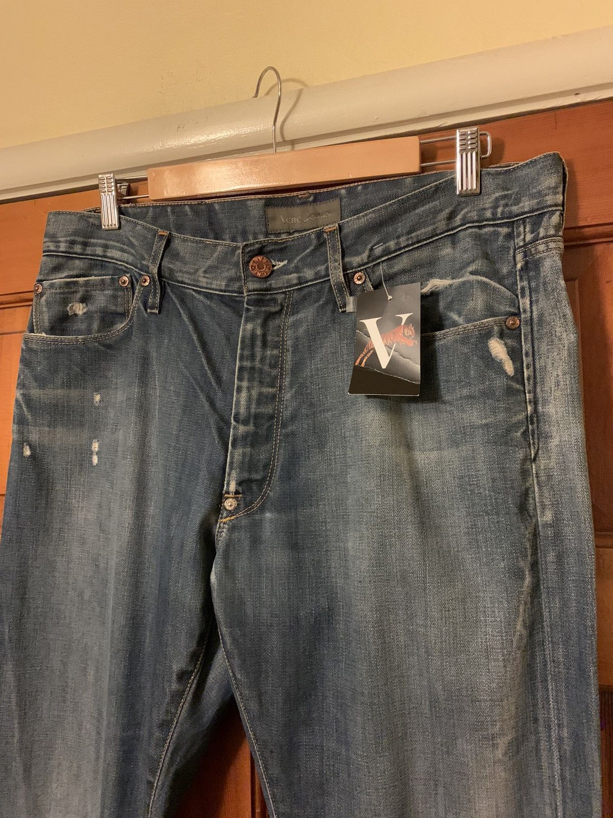 Acne Studios *RARE* Acne Studios Made In Italy Denim Jeans - 33x32 Size US 33 - 2 Thumbnail