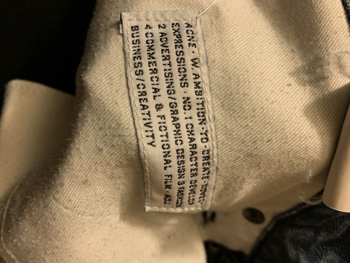 Acne Studios *RARE* Acne Studios Made In Italy Denim Jeans - 33x32 Size US 33 - 7 Thumbnail