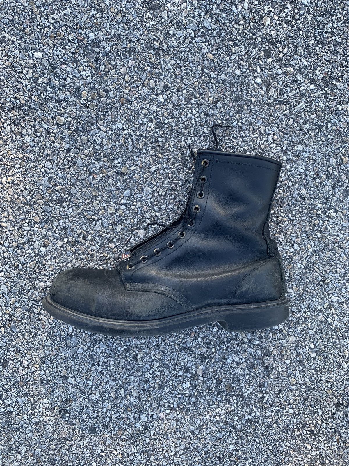 Red Wing vintage military red wing zip boots Grailed