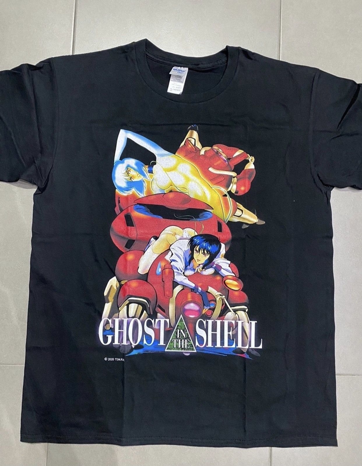 Other Ghost in the shell bootleg tee M L Akira Manga Comic Naruto | Grailed