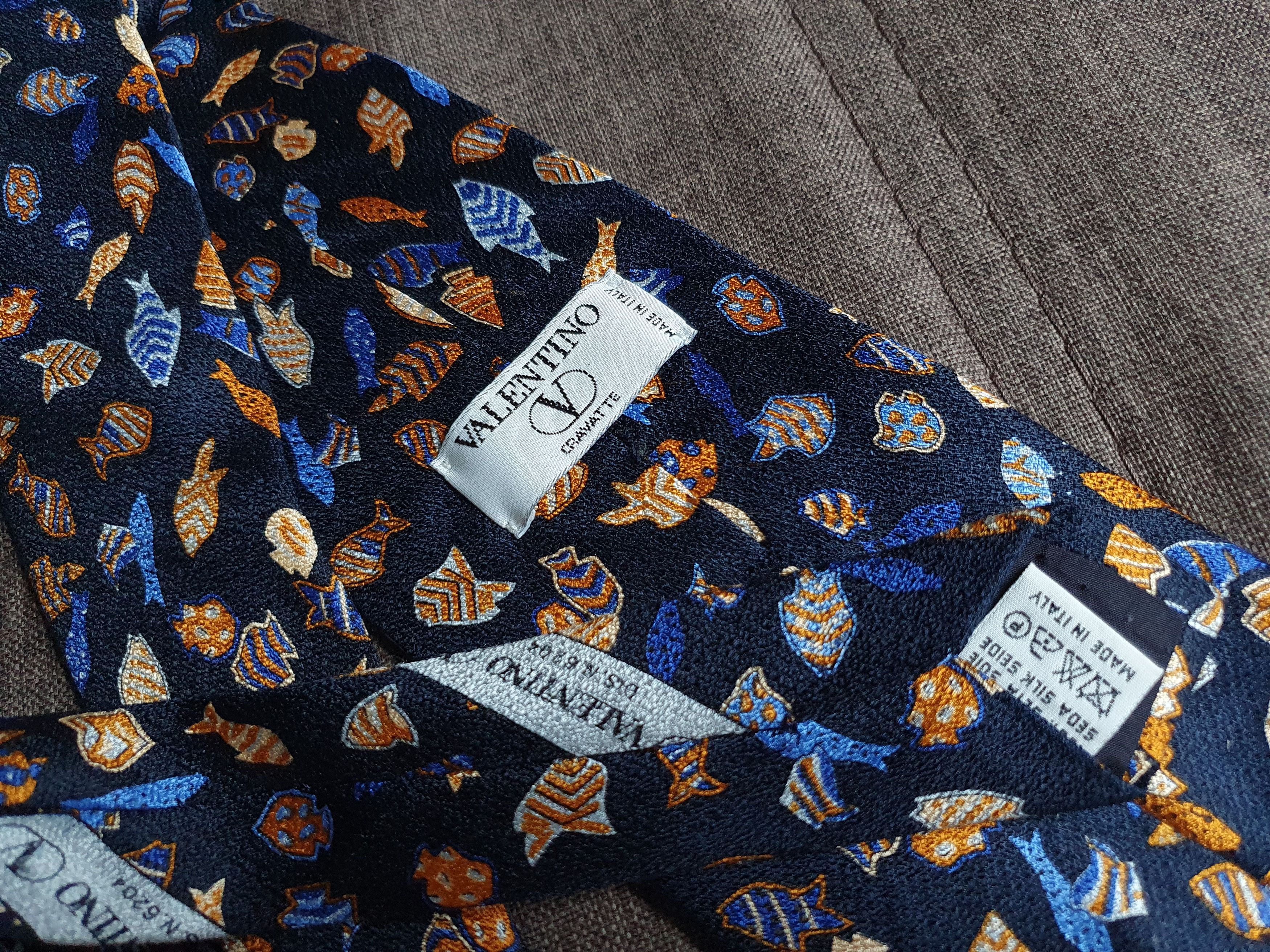 Other Tie Valentino silk Italy Size ONE SIZE - 2 Thumbnail