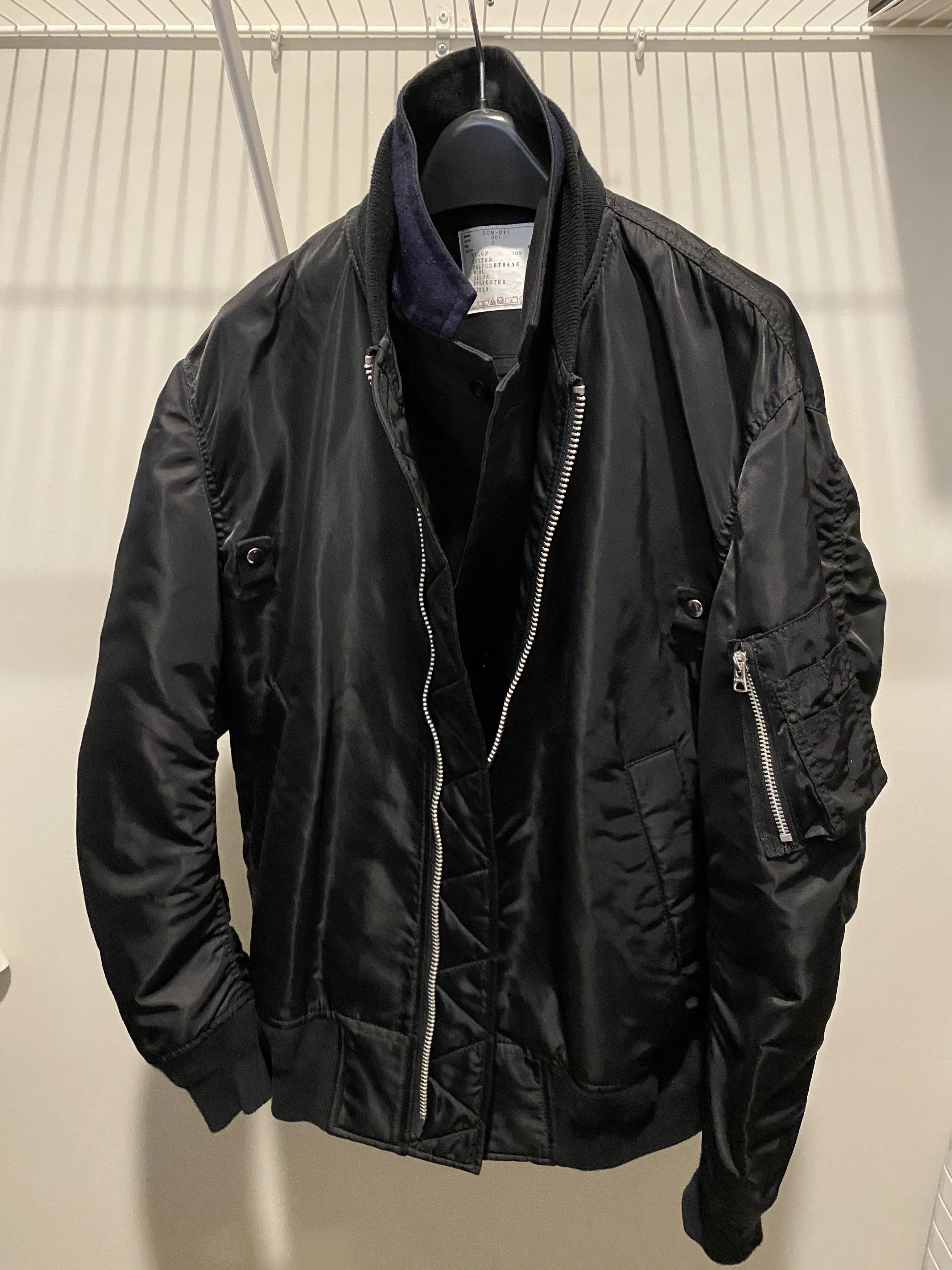 Sacai Sacai bomber jacket | Grailed