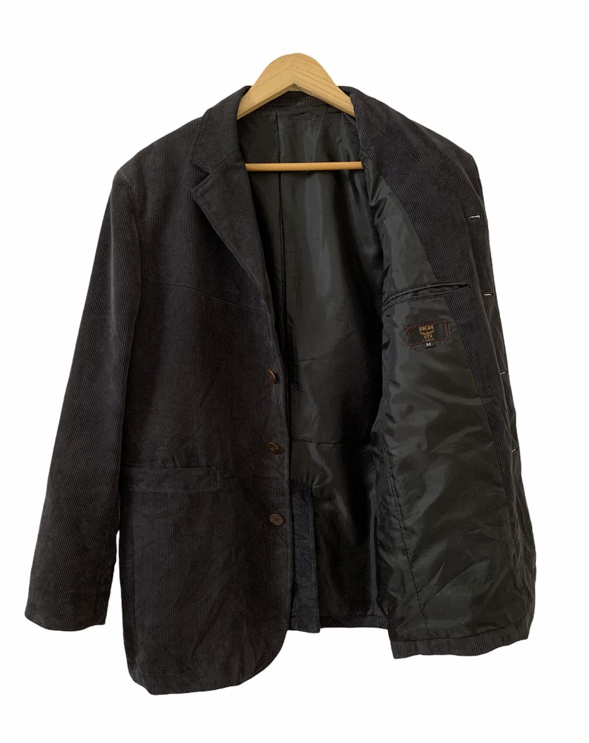 MCM Vintage MCM Velvet Button Jacket Size US M / EU 48-50 / 2 - 2 Thumbnail
