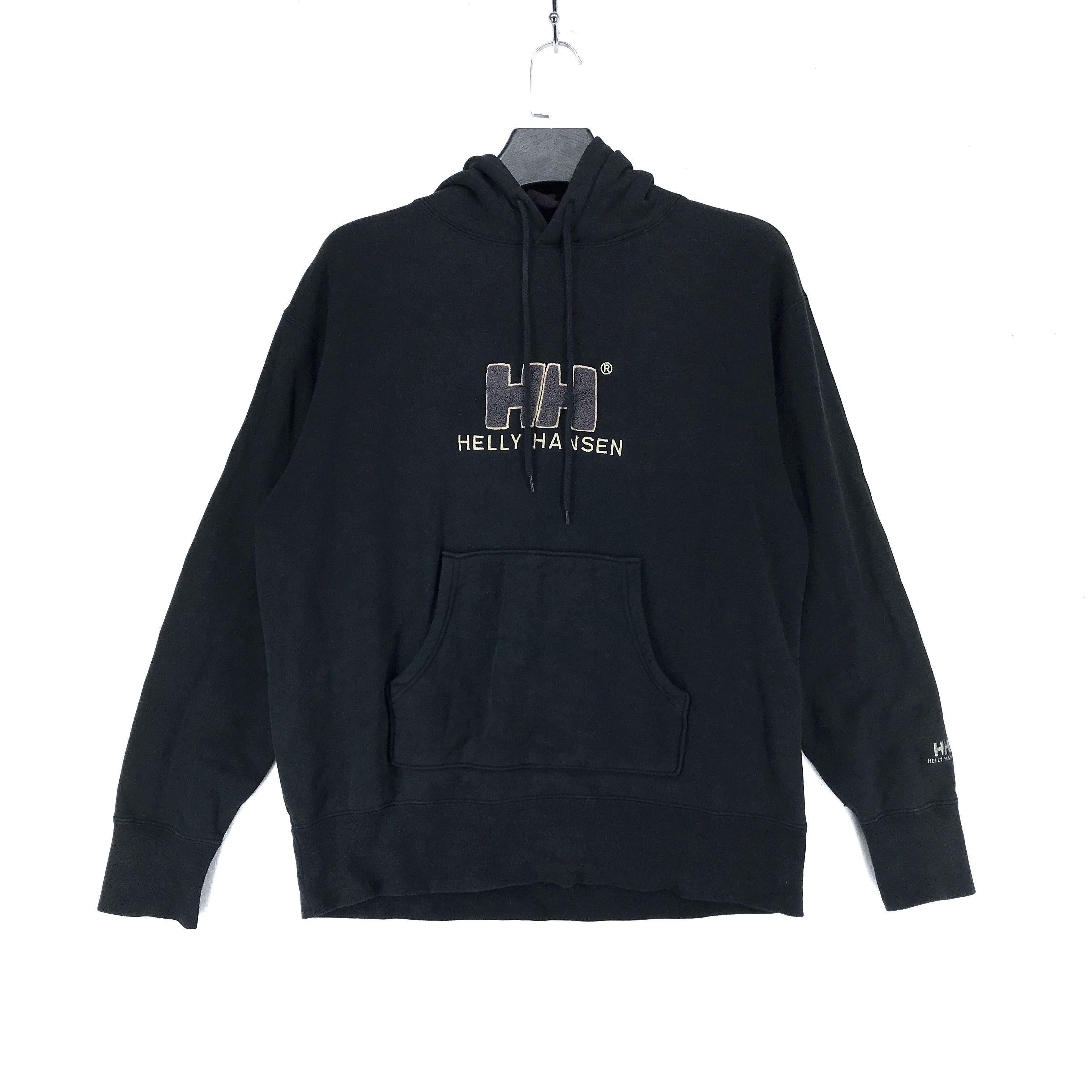Helly Hansen Vintage Helly Hansen Big Logo Pullover Hoodie #2694-003 Size US L / EU 52-54 / 3 - 1 Thumbnail
