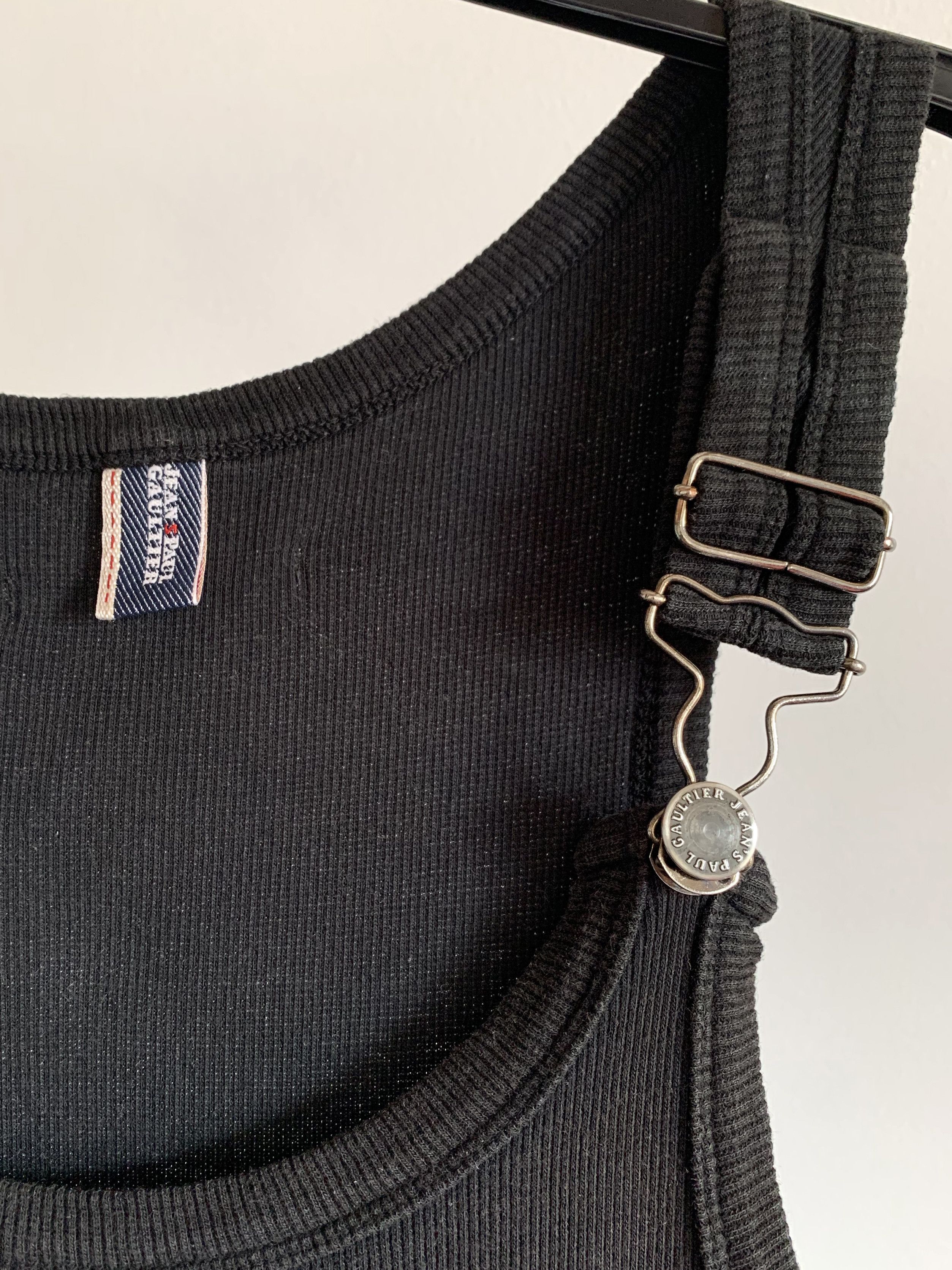 Jean Paul Gaultier Rare Suspender Tank Top Unisex Size US L / EU 52-54 / 3 - 4 Thumbnail