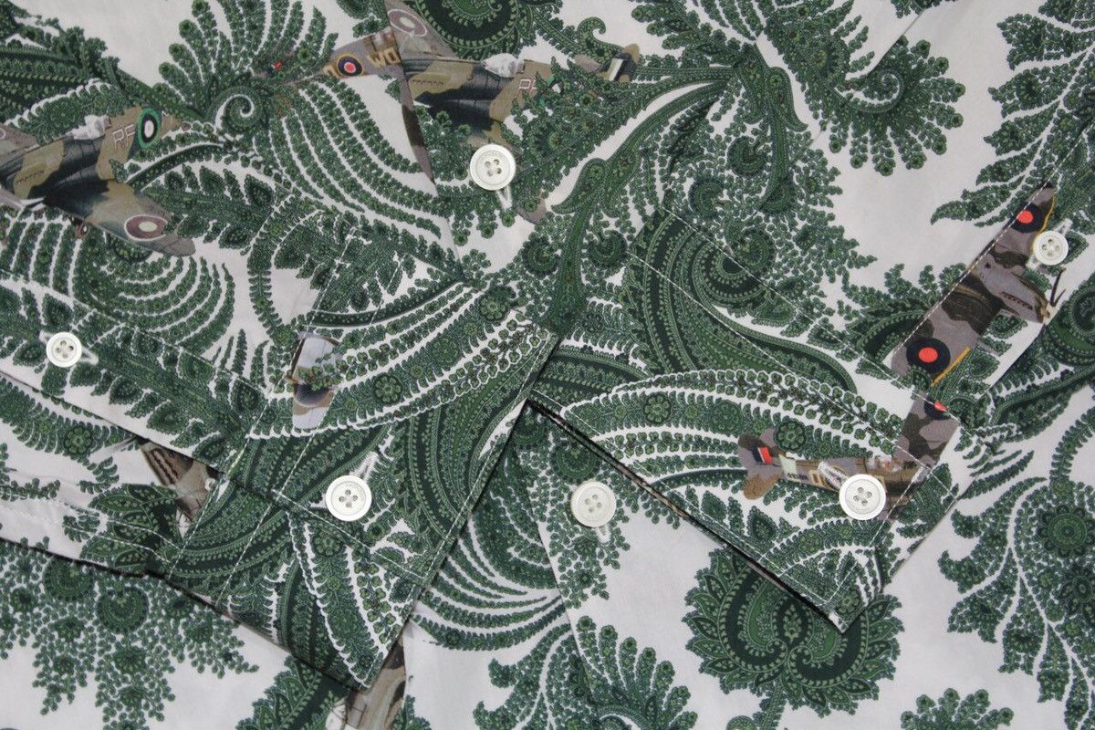 Givenchy Givenchy cotton airplane printed shirt Size US S / EU 44-46 / 1 - 6 Thumbnail