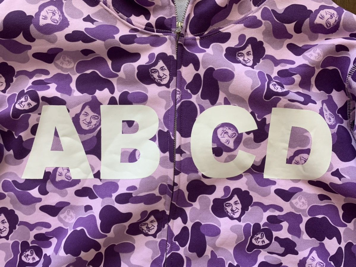 Custom × Japanese Brand Jose Wong Purple ABCD Hoodie Jackie Custom × Japanese Brand Jose Wong Purple ABCD Hoodie Jackie