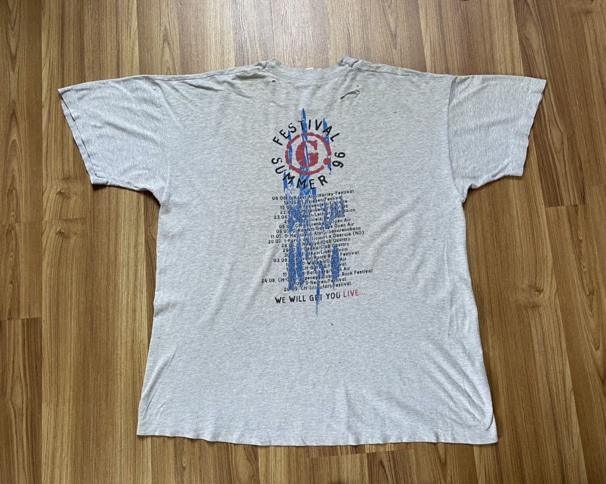 Band Tees × Vintage Vintage 1996 Gotthard Festival Band T Shirt Men’s Tee Size US XL / EU 56 / 4 - 4 Thumbnail
