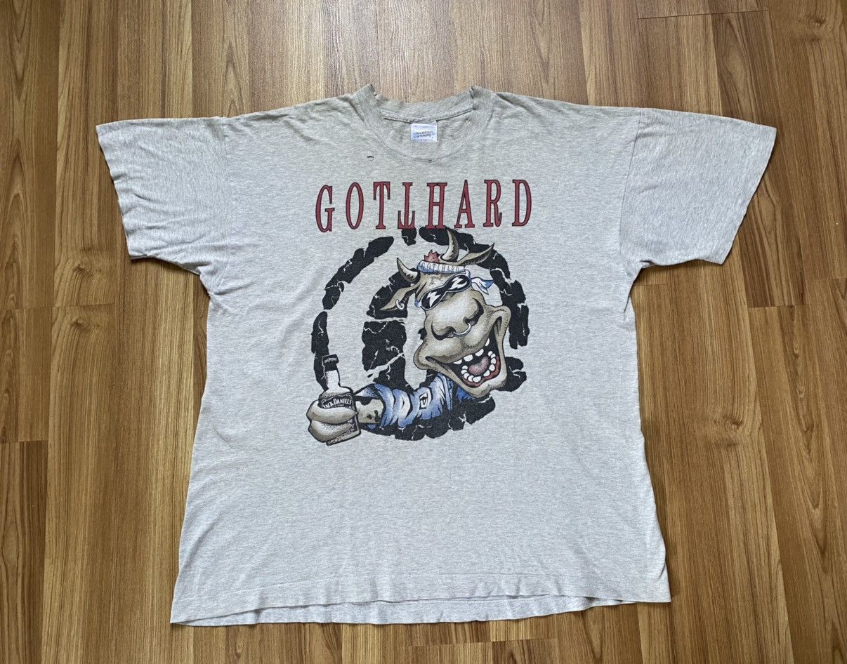Band Tees × Vintage Vintage 1996 Gotthard Festival Band T Shirt Men’s Tee Size US XL / EU 56 / 4 - 1 Thumbnail