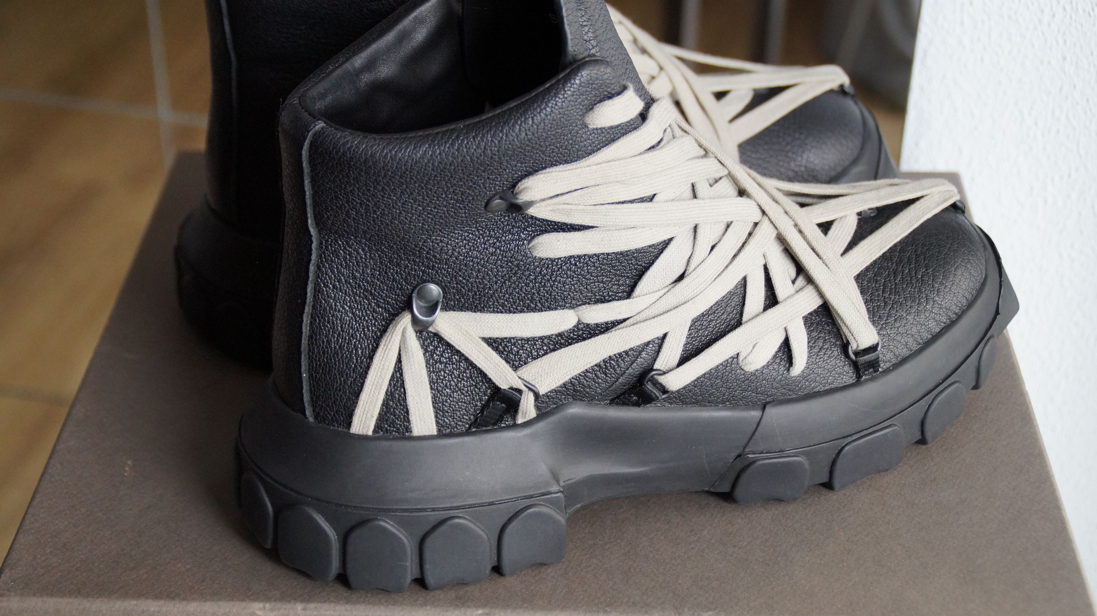 Rick Owens Rick Owens Bozo Hiker Tractor Boot SS20 Tecuatl | Grailed