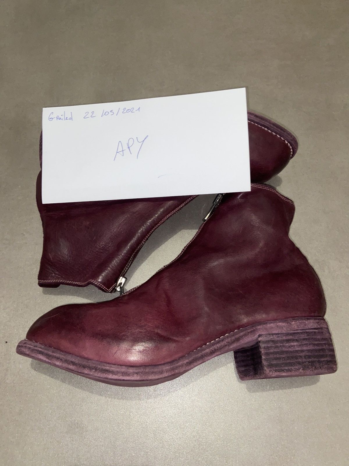 Guidi Guidi PL1 Front Zip Boot | Grailed