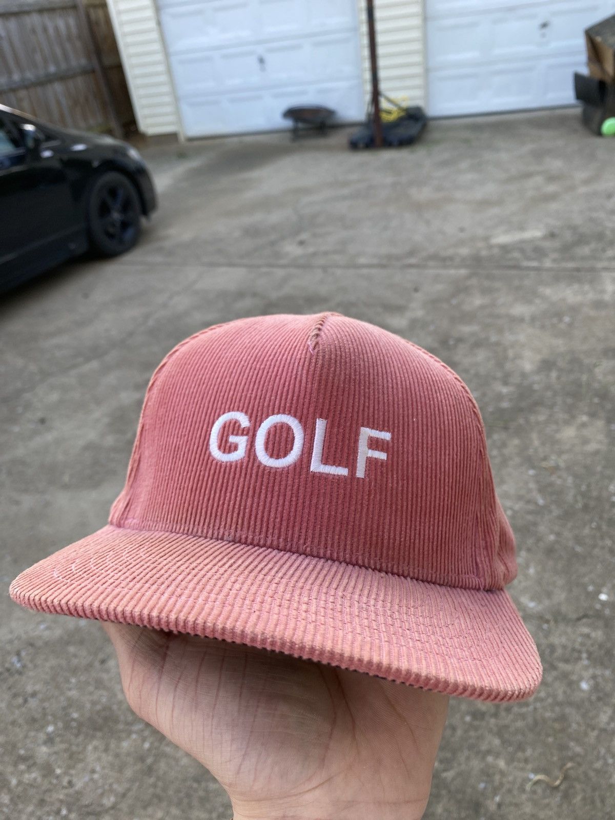 GOLF WANG 赤タグ ピンクキャップ
