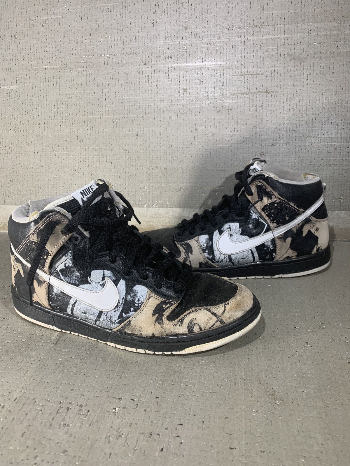 futura x unkle x dunk high pro sb