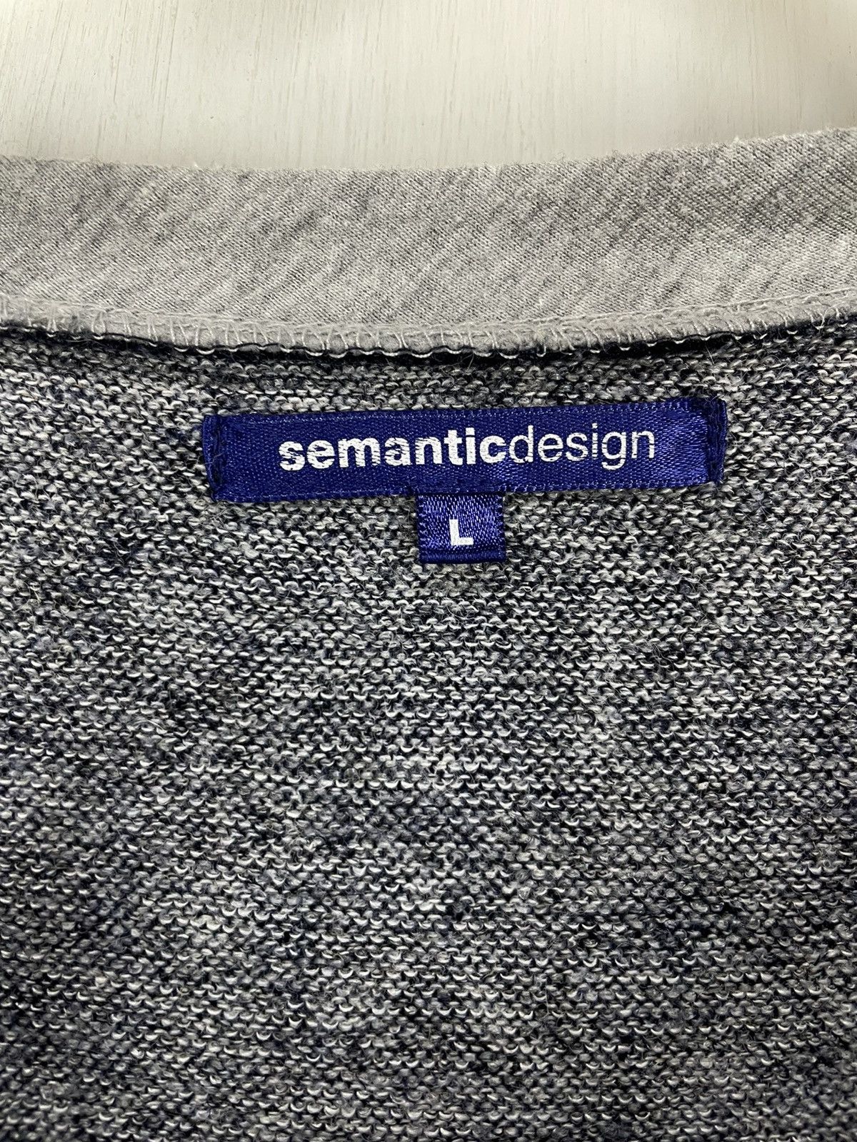 Japanese Brand Semantic design long sleeve shirt Size US L / EU 52-54 / 3 - 4 Thumbnail