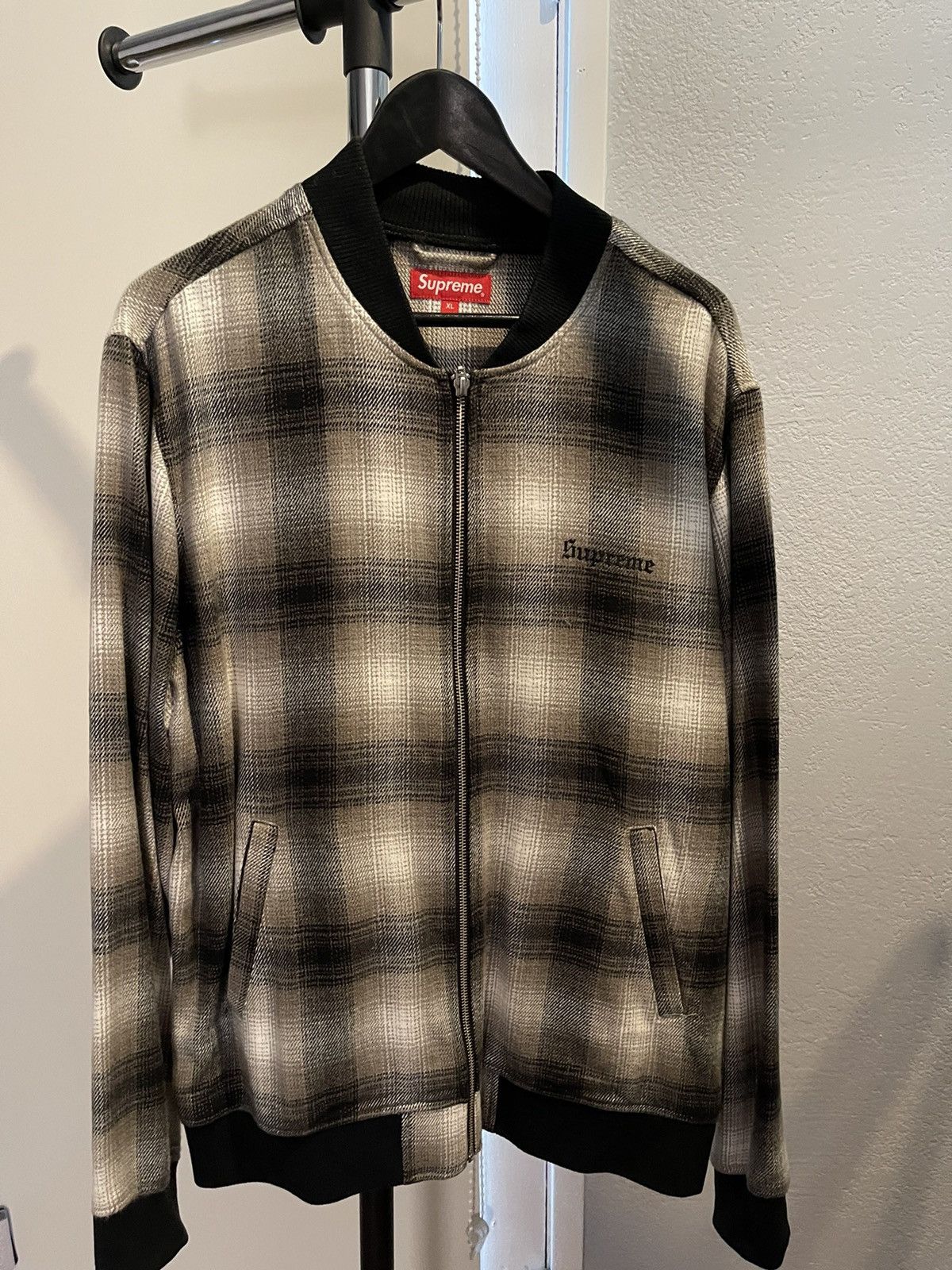 Supreme Plaid Jacket Grailed
