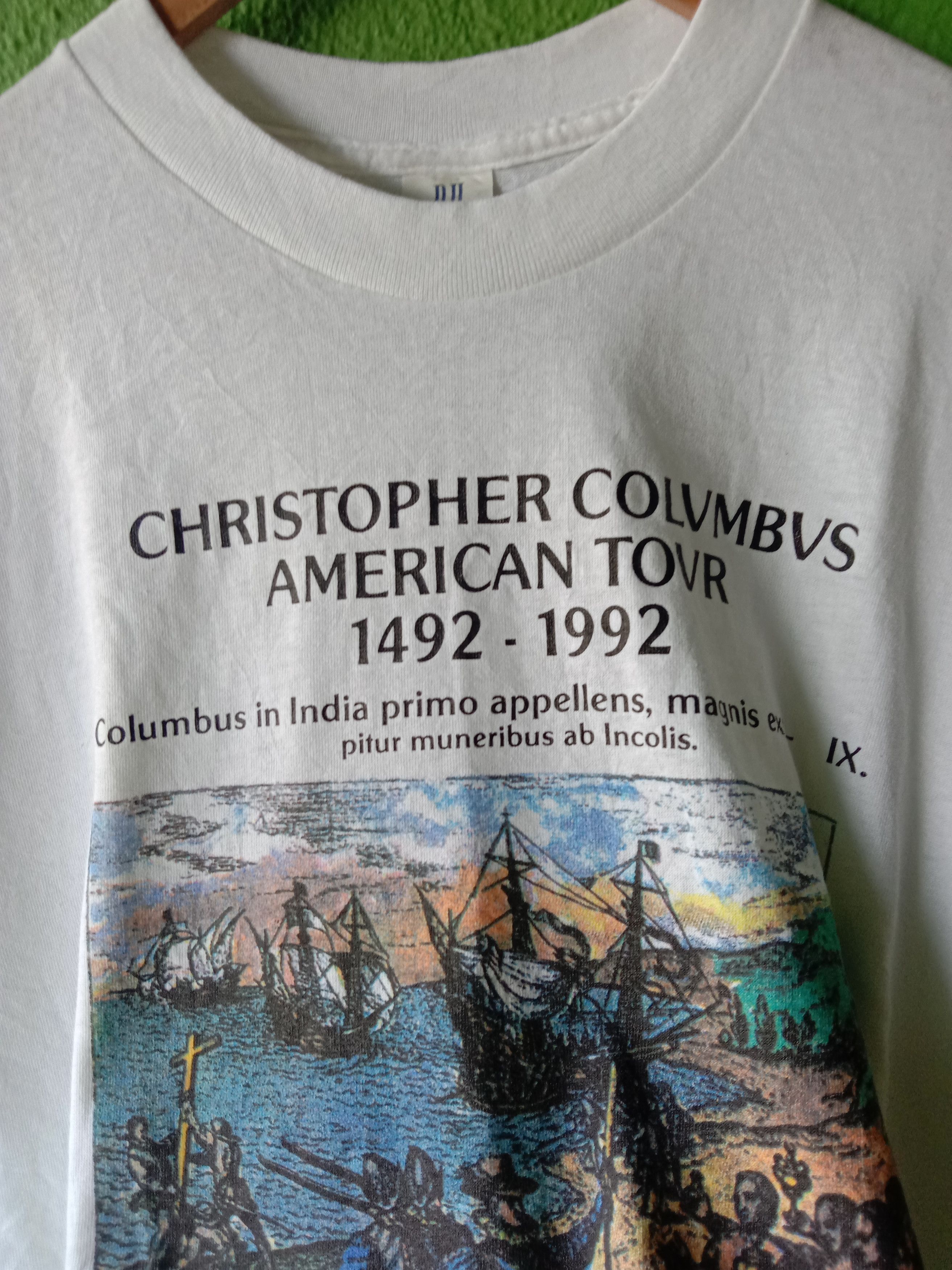 Other Christopher columbus American Tour tee Size US XL / EU 56 / 4 - 7 Thumbnail