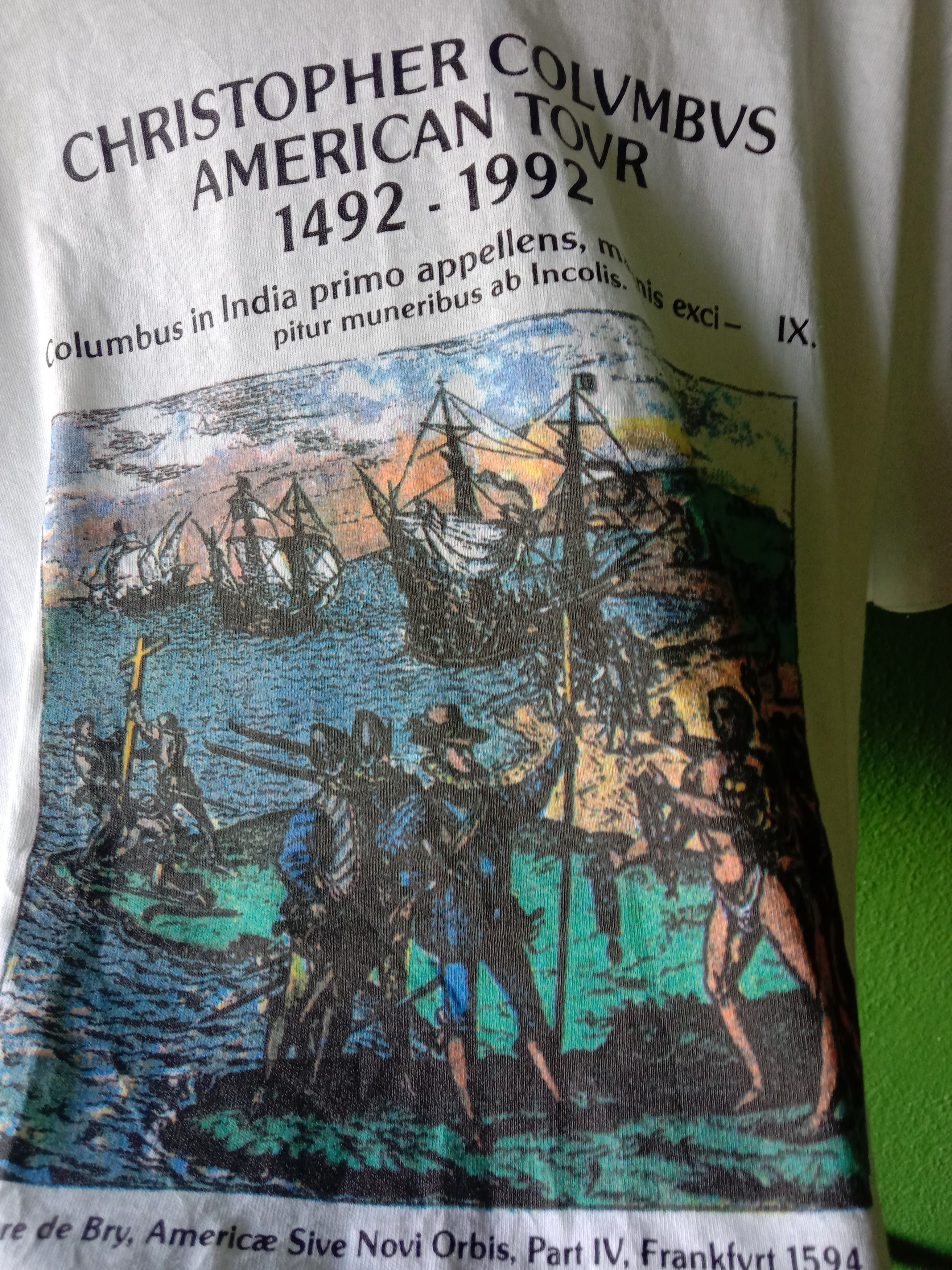 Other Christopher columbus American Tour tee Size US XL / EU 56 / 4 - 9 Thumbnail