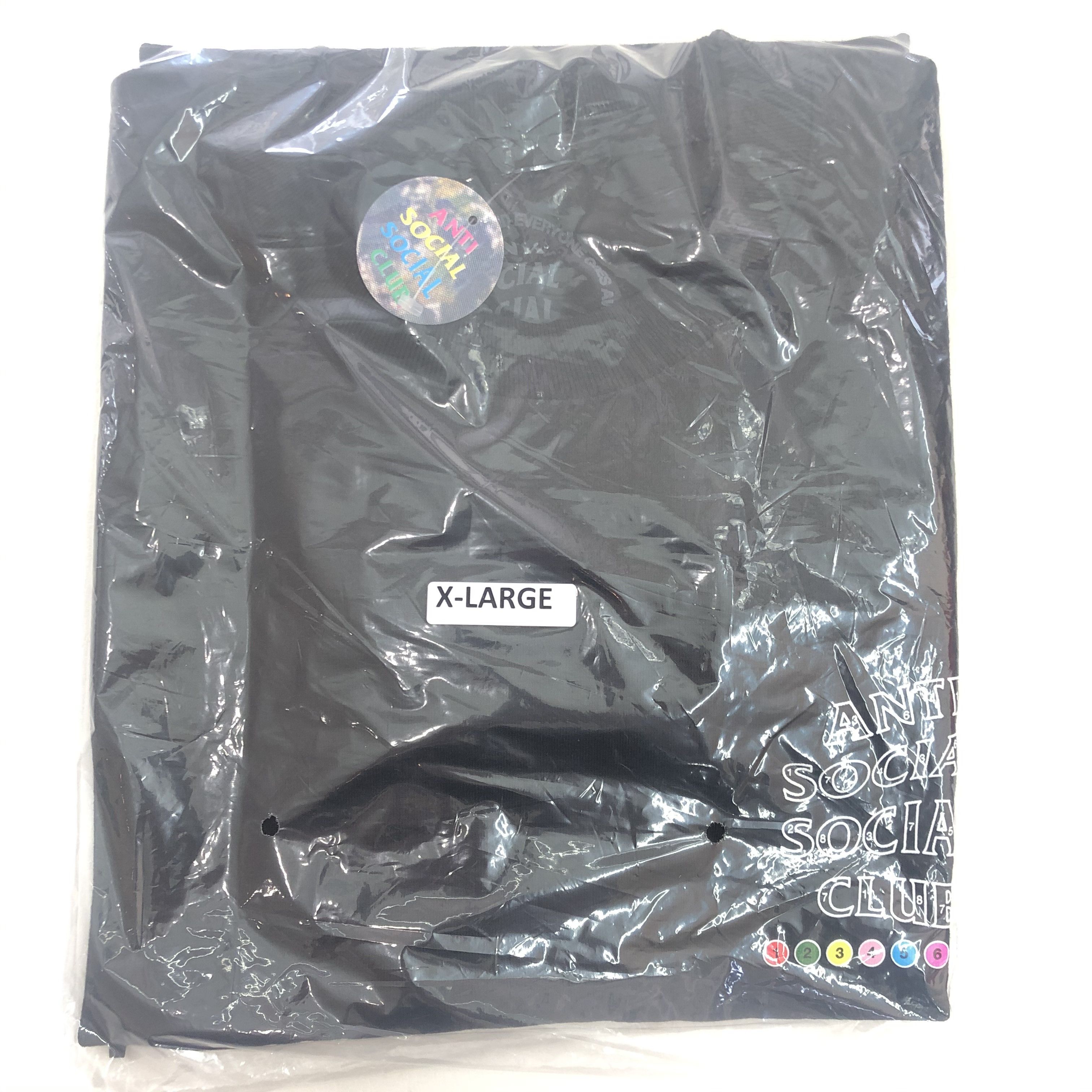 Anti Social Social Club DS ASSC Dragon Up To You Black Tee Bape FTP FOG KITH VLONE Size US XL / EU 56 / 4 - 2 Thumbnail