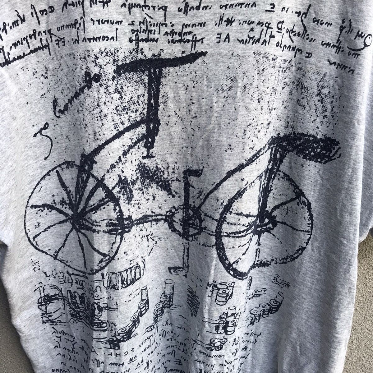 Vintage Vintage LEONARDO DA VINCI pop art bicycle Size US L / EU 52-54 / 3 - 3 Thumbnail