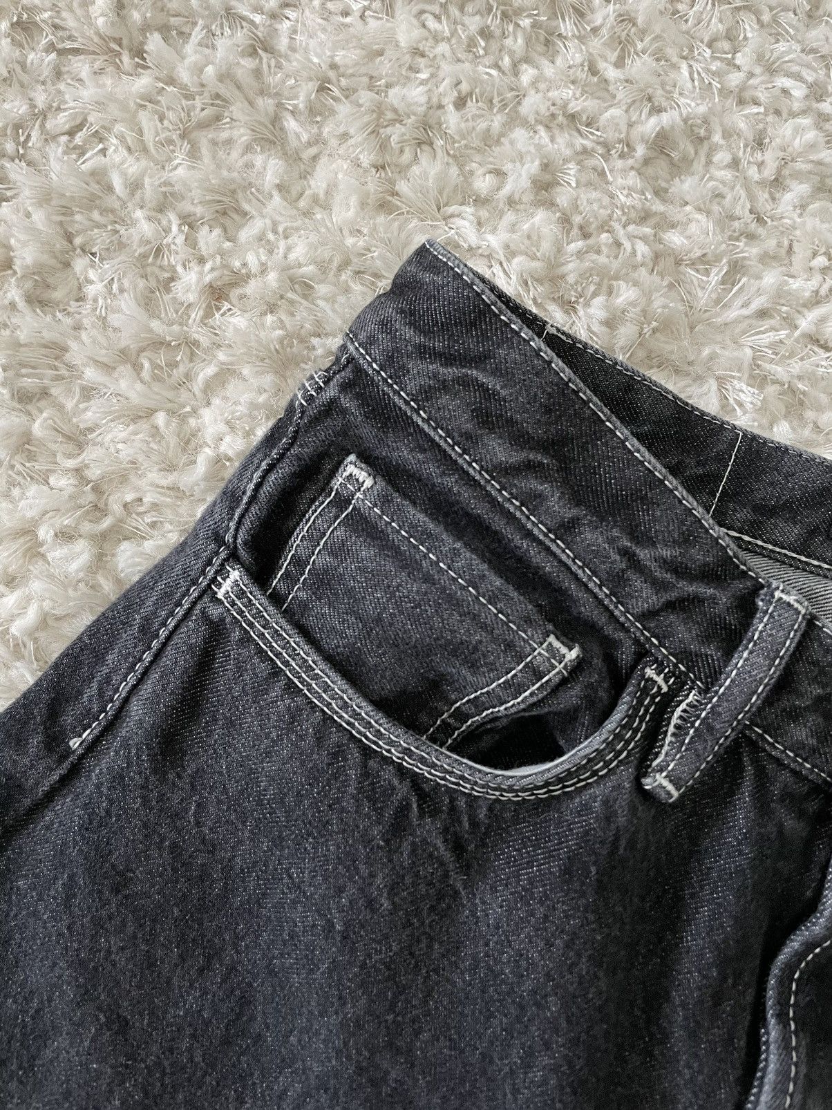 Acne Studios Acne Studios Black Patch Jeans Size US 29 - 3 Thumbnail