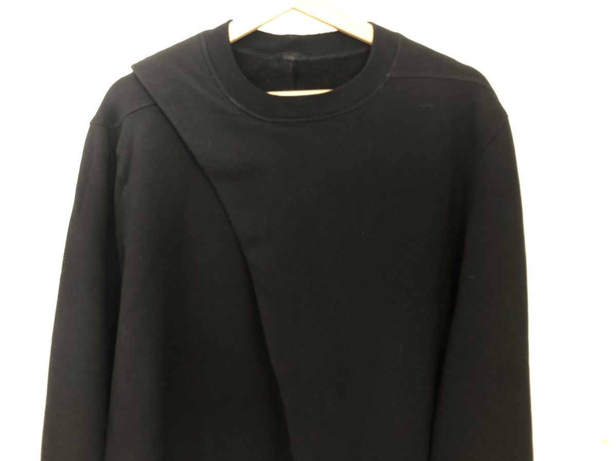 Rick Owens × Rick Owens Drkshdw Draped Sweater, F/W14 MOODY, black Size US M / EU 48-50 / 2 - 2 Thumbnail