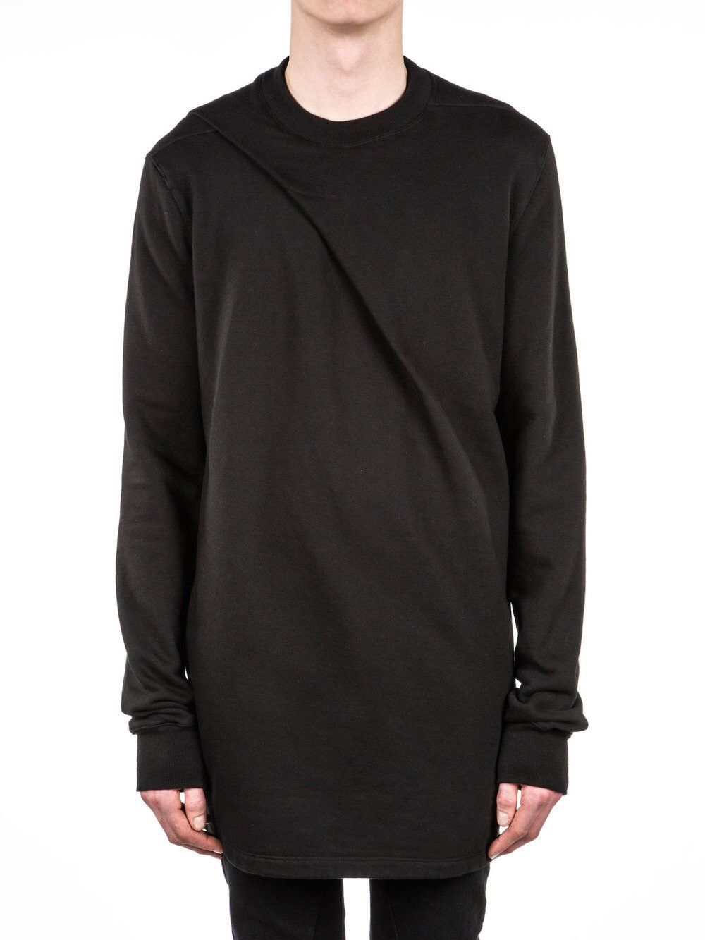 Rick Owens × Rick Owens Drkshdw Draped Sweater, F/W14 MOODY, black Size US M / EU 48-50 / 2 - 6 Thumbnail