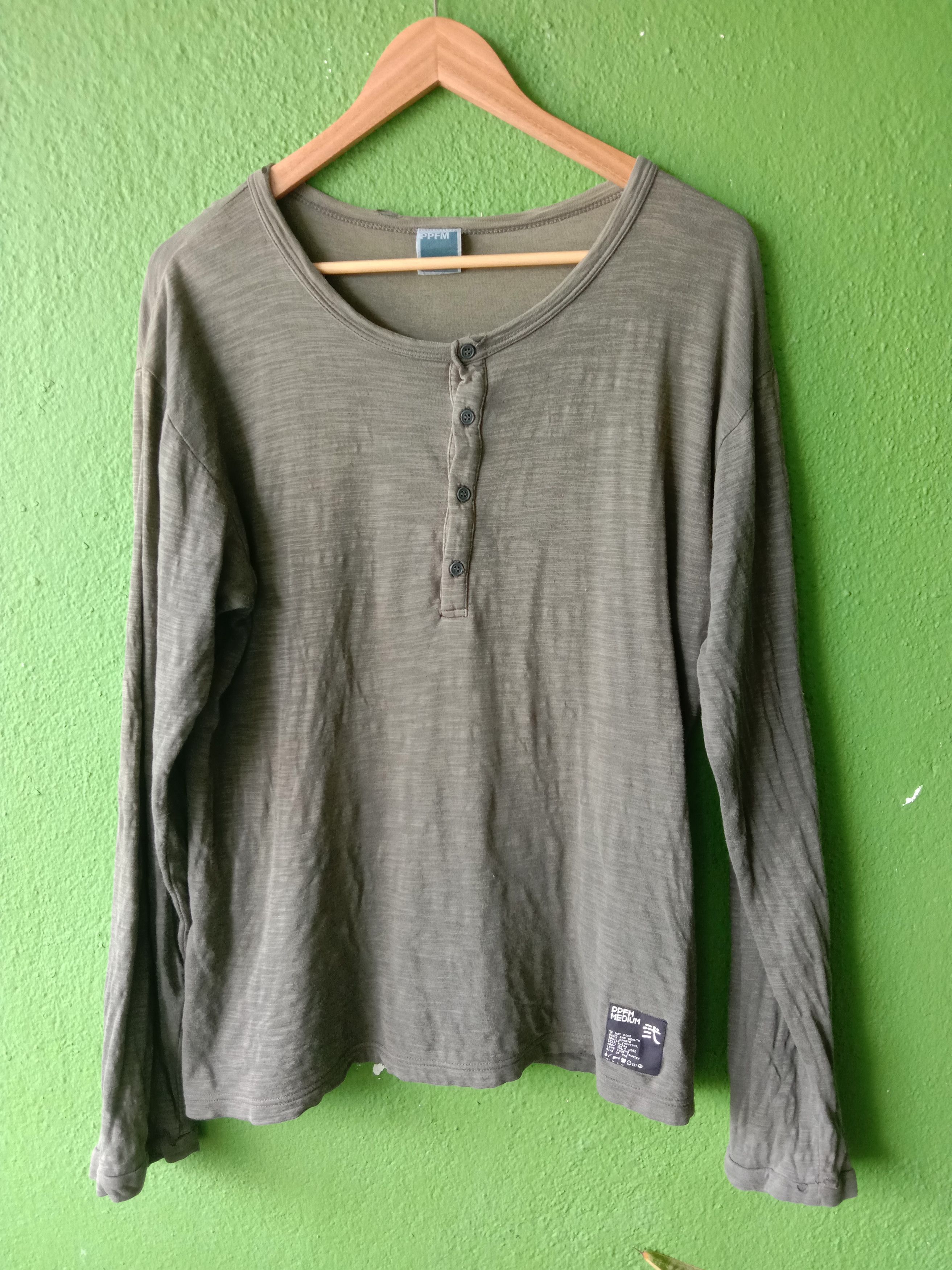 Japanese Brand Ppfm long sleeve Size US M / EU 48-50 / 2 - 1 Thumbnail