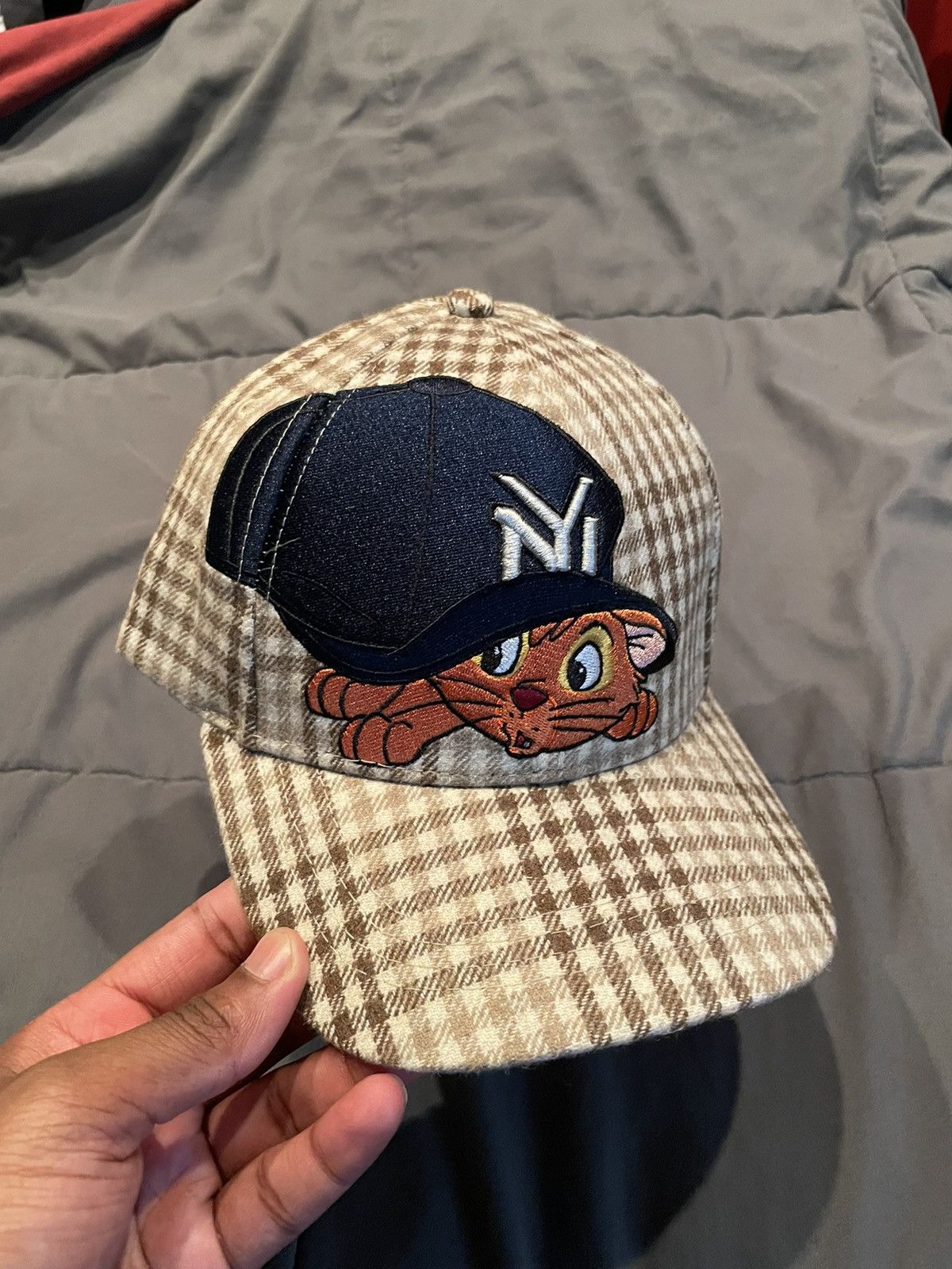Viceroy University Tan Plaid Oliver & Company Hat