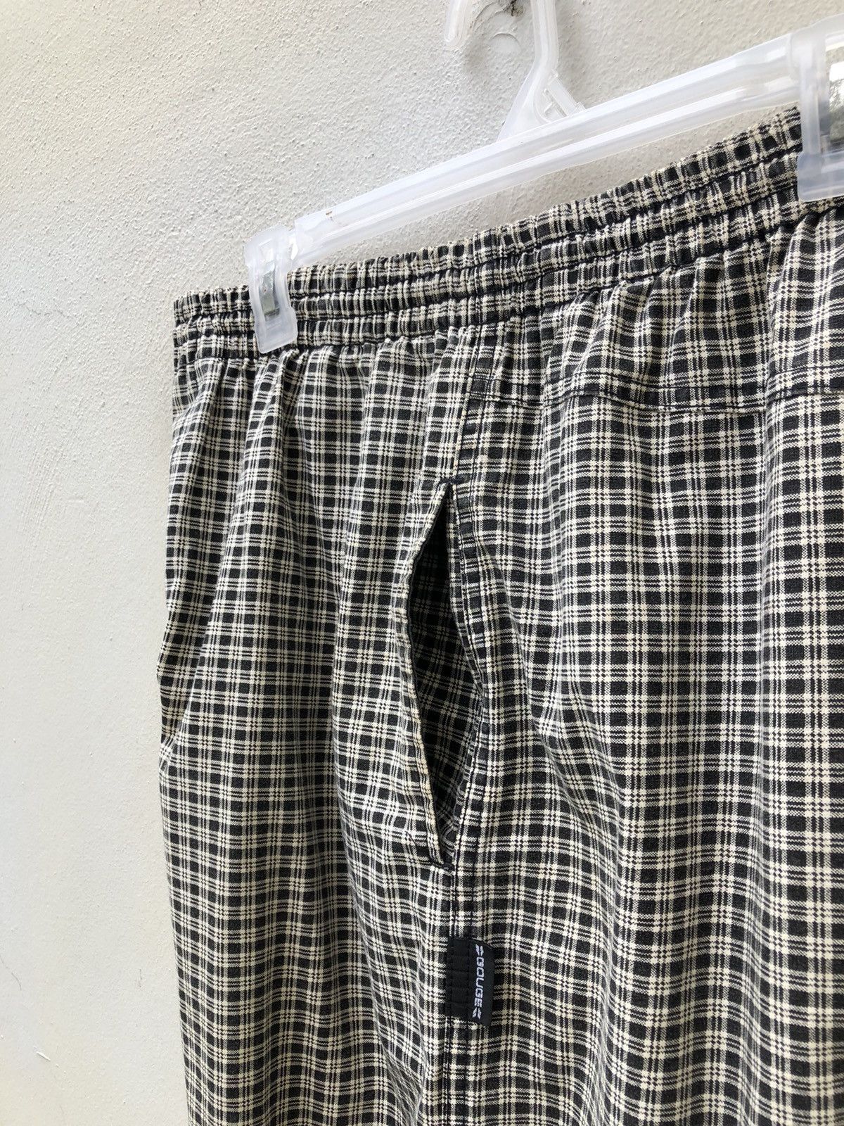 Hook-Ups Vintage 90s GOUGE Trashwear Checkered Baggy Trouser Size US 34 / EU 50 - 14 Thumbnail