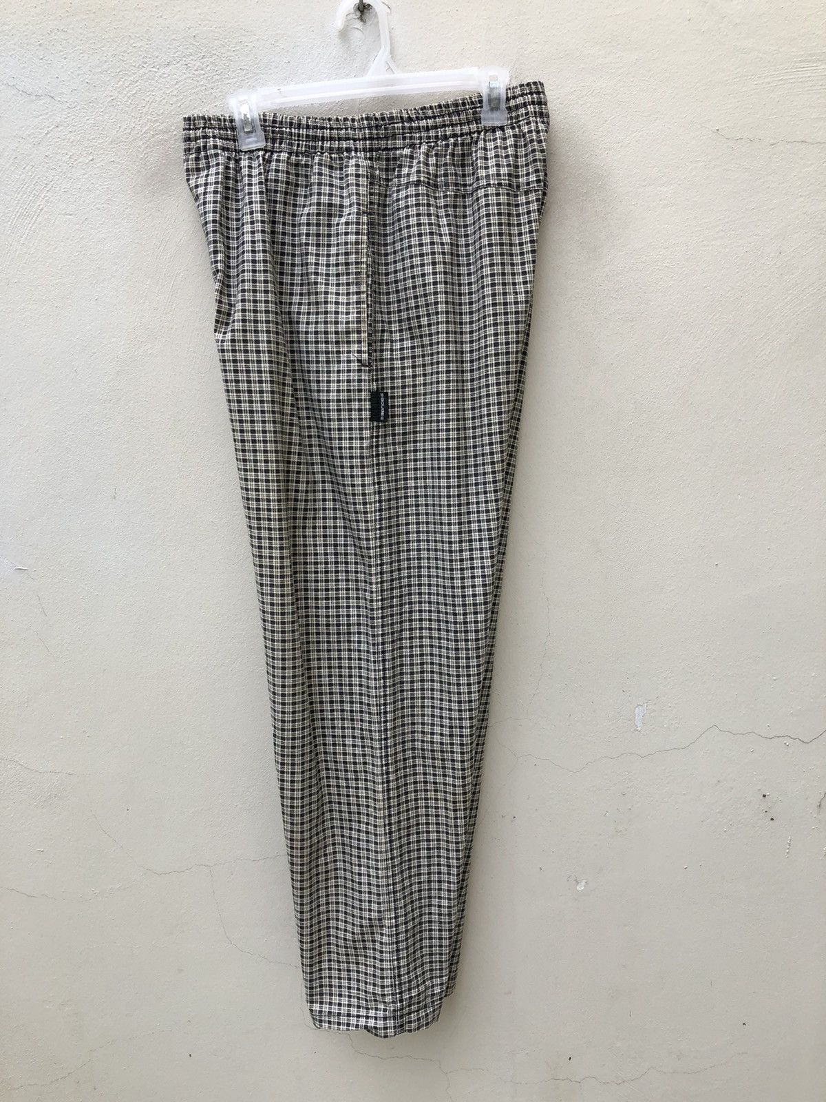Hook-Ups Vintage 90s GOUGE Trashwear Checkered Baggy Trouser Size US 34 / EU 50 - 12 Thumbnail