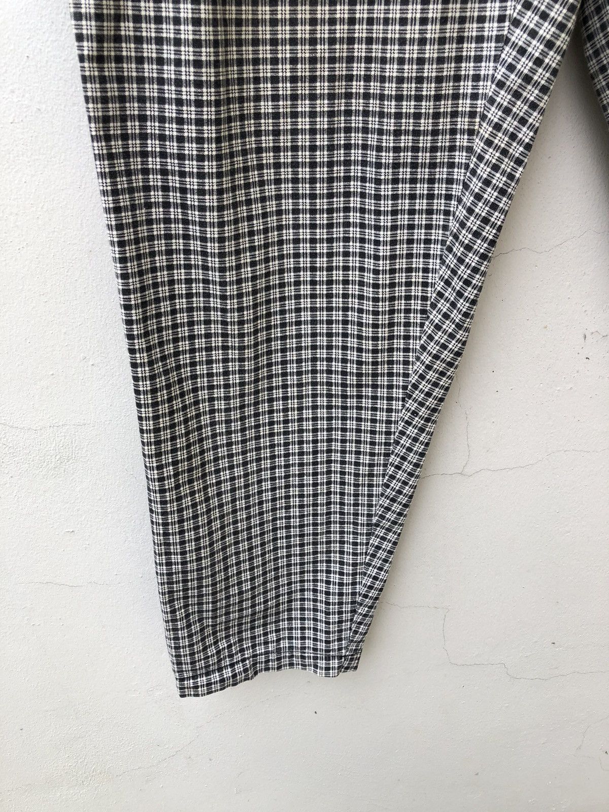 Hook-Ups Vintage 90s GOUGE Trashwear Checkered Baggy Trouser Size US 34 / EU 50 - 4 Thumbnail