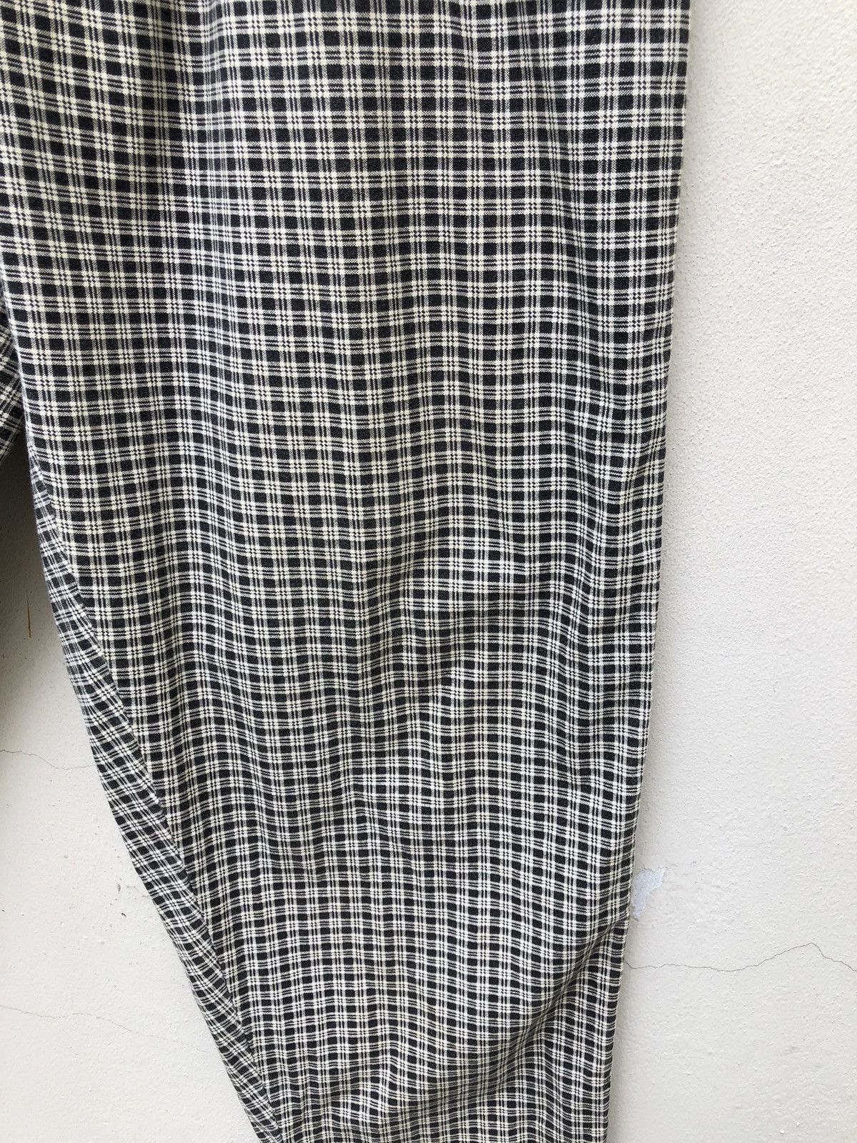 Hook-Ups Vintage 90s GOUGE Trashwear Checkered Baggy Trouser Size US 34 / EU 50 - 5 Thumbnail