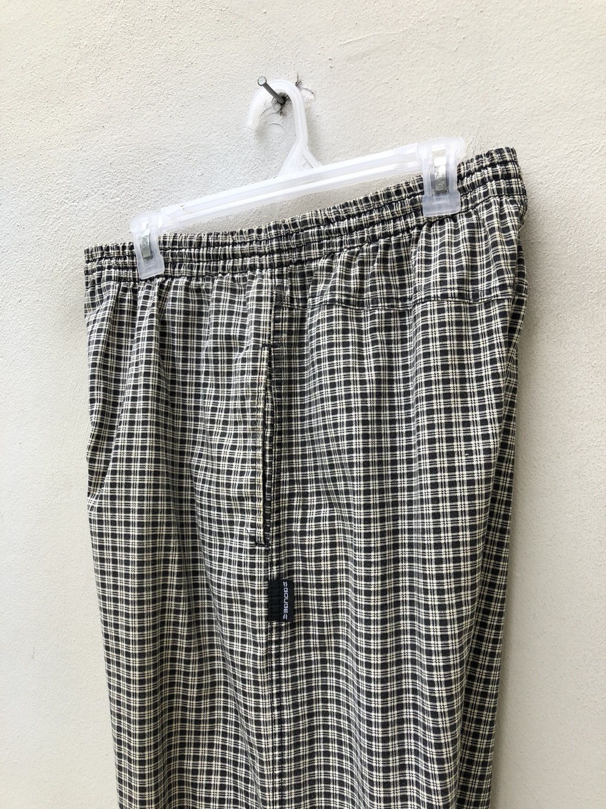 Hook-Ups Vintage 90s GOUGE Trashwear Checkered Baggy Trouser Size US 34 / EU 50 - 13 Thumbnail