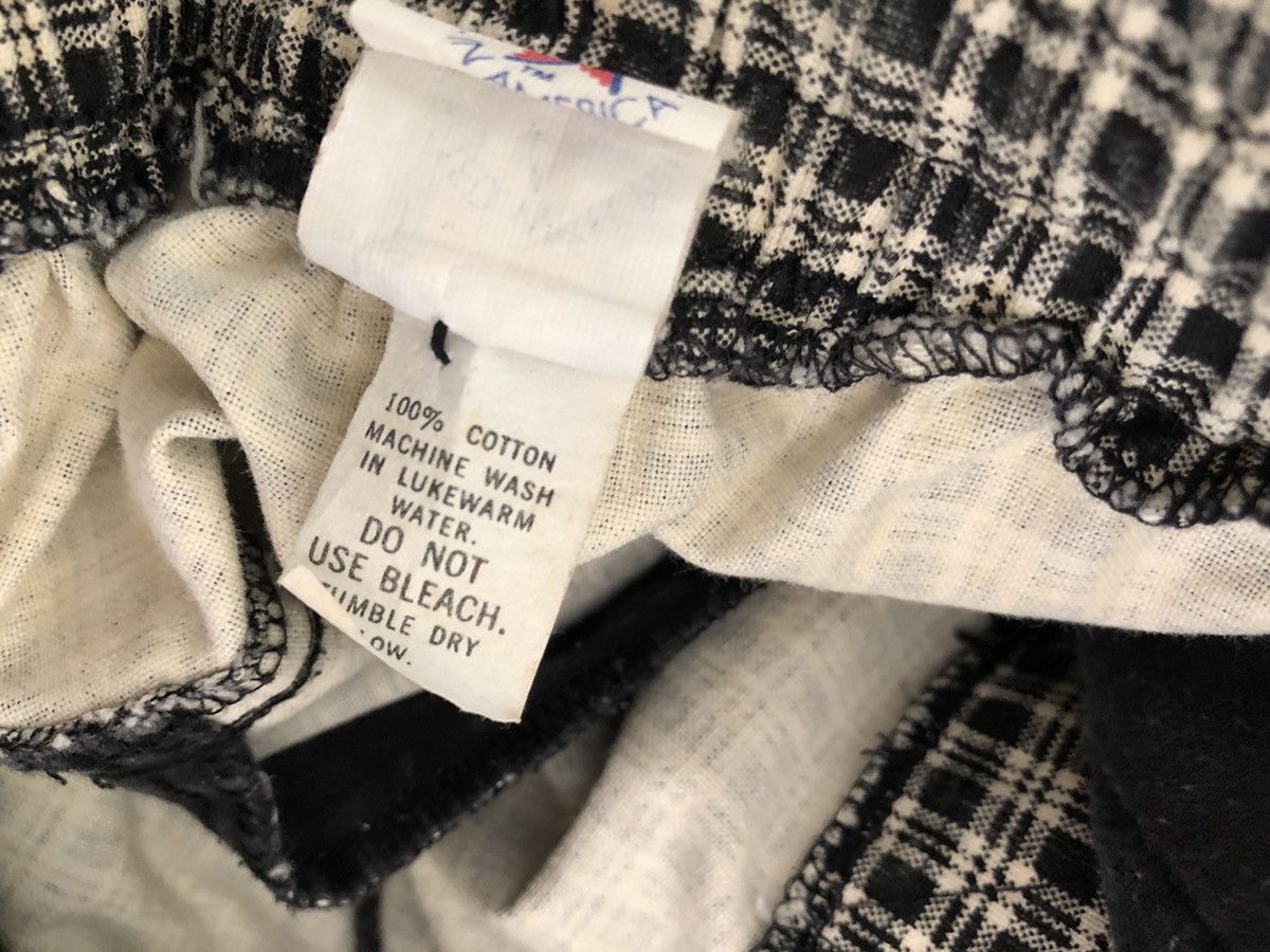 Hook-Ups Vintage 90s GOUGE Trashwear Checkered Baggy Trouser Size US 34 / EU 50 - 17 Thumbnail