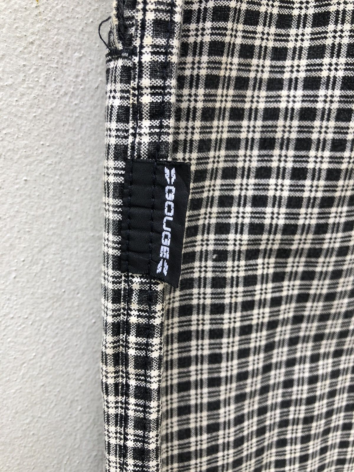 Hook-Ups Vintage 90s GOUGE Trashwear Checkered Baggy Trouser Size US 34 / EU 50 - 9 Thumbnail
